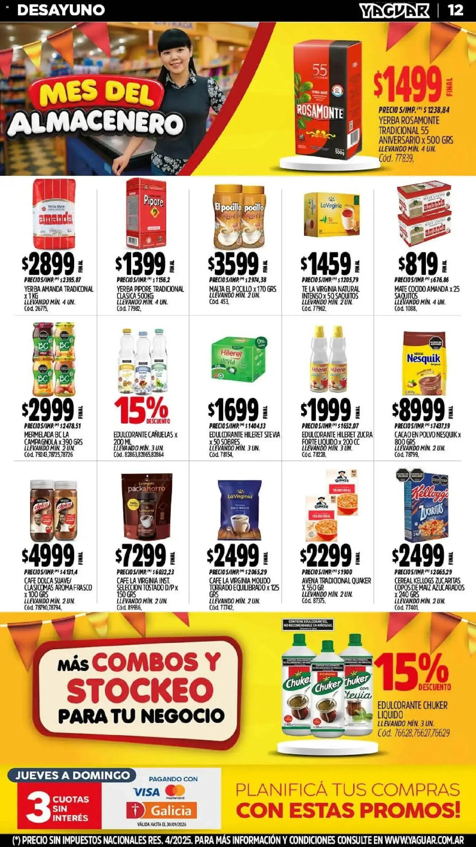 Ofertas de Yaguar - Oferta Semanal General Roca del 21/09/2026 - 26/09/2026 21 de septiembre al 26 de septiembre 2026 - Página 12 del catálogo