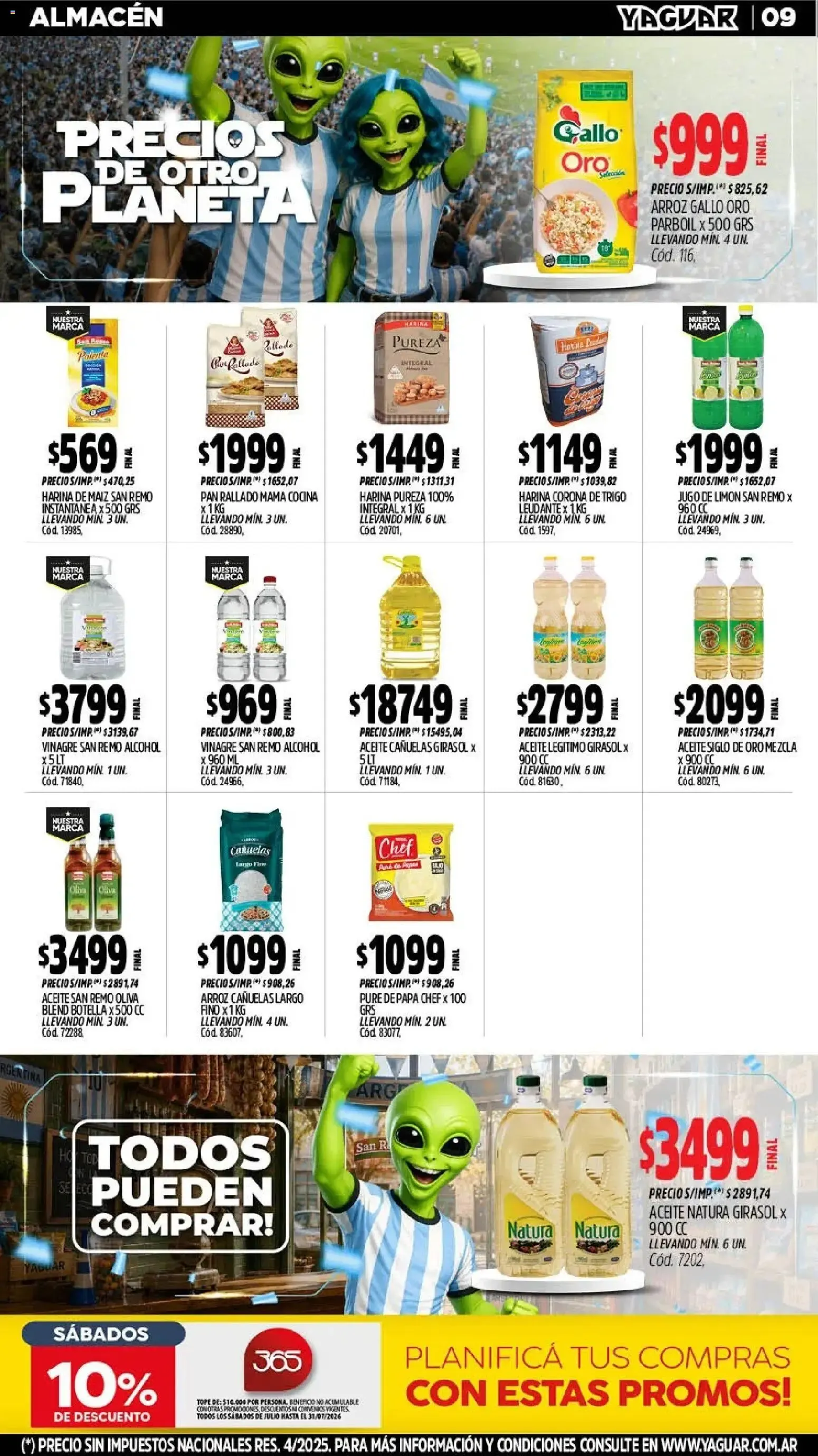 Ofertas de Yaguar - Oferta Semanal Córdoba del 06/07/2026 - 12/07/2026 6 de julio al 12 de julio 2026 - Página 11 del catálogo