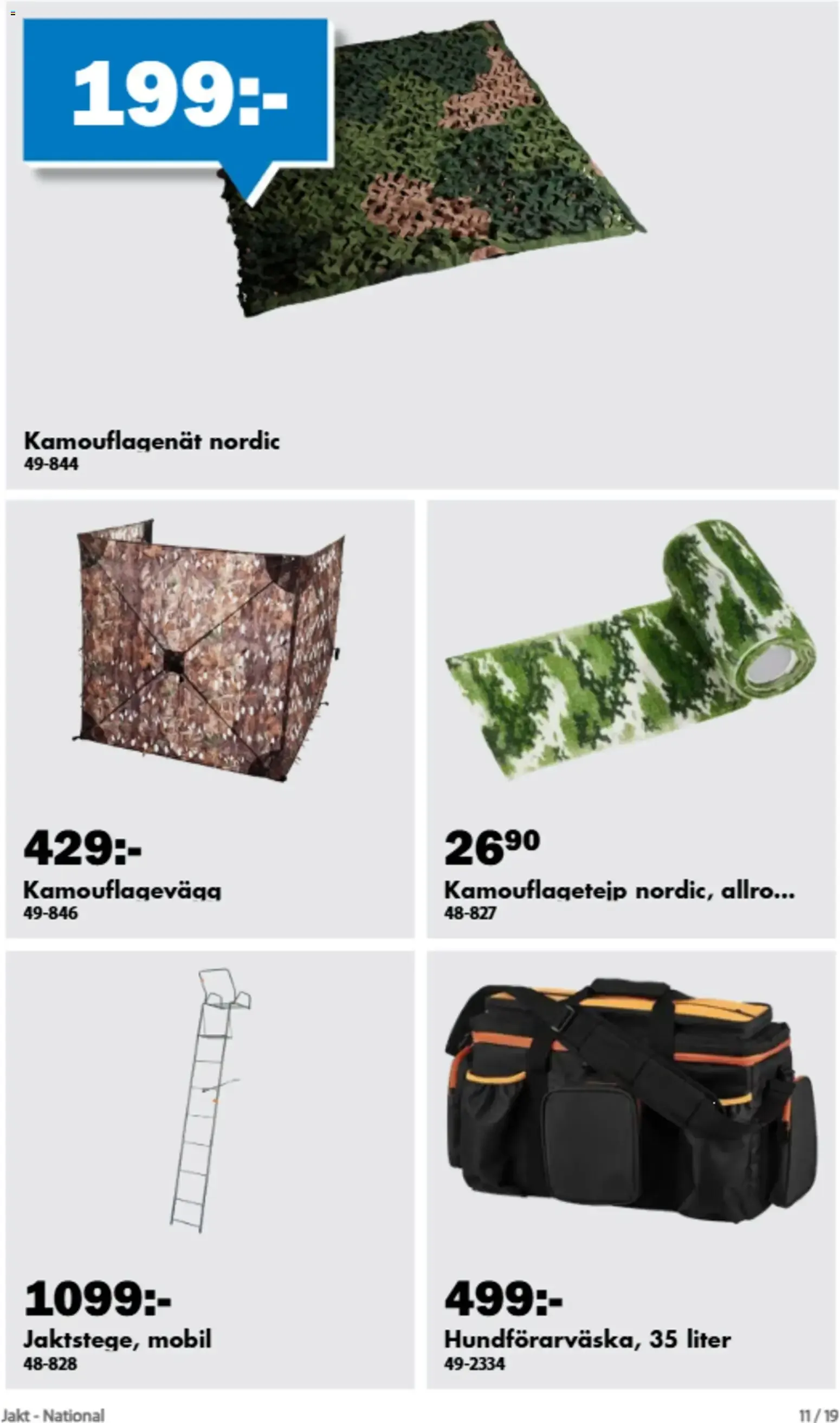 Biltema erbjudanden jakt från 19/08/2026 - 31/10/2026 > Reklamblad nuvarande rabatter från 19 augusti till 31 oktober 2026 - Reklamblad sidor 6