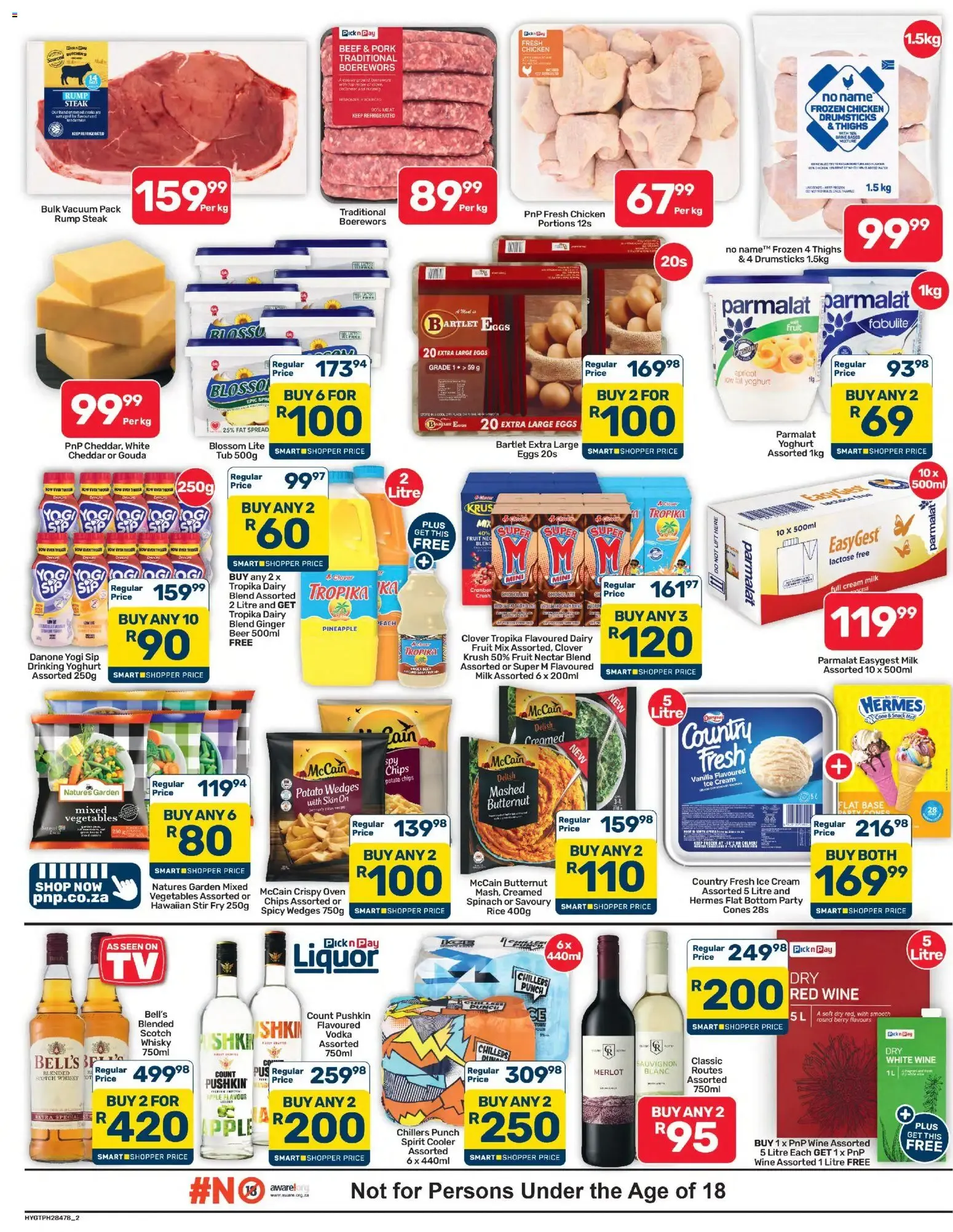 Pick n Pay Inland Provinces - Hypermarket Gigantic Sale Specials (25/07/2026 - 25/07/2026) Online from 25 July to 25 July 2026 - Catalogue Page 2