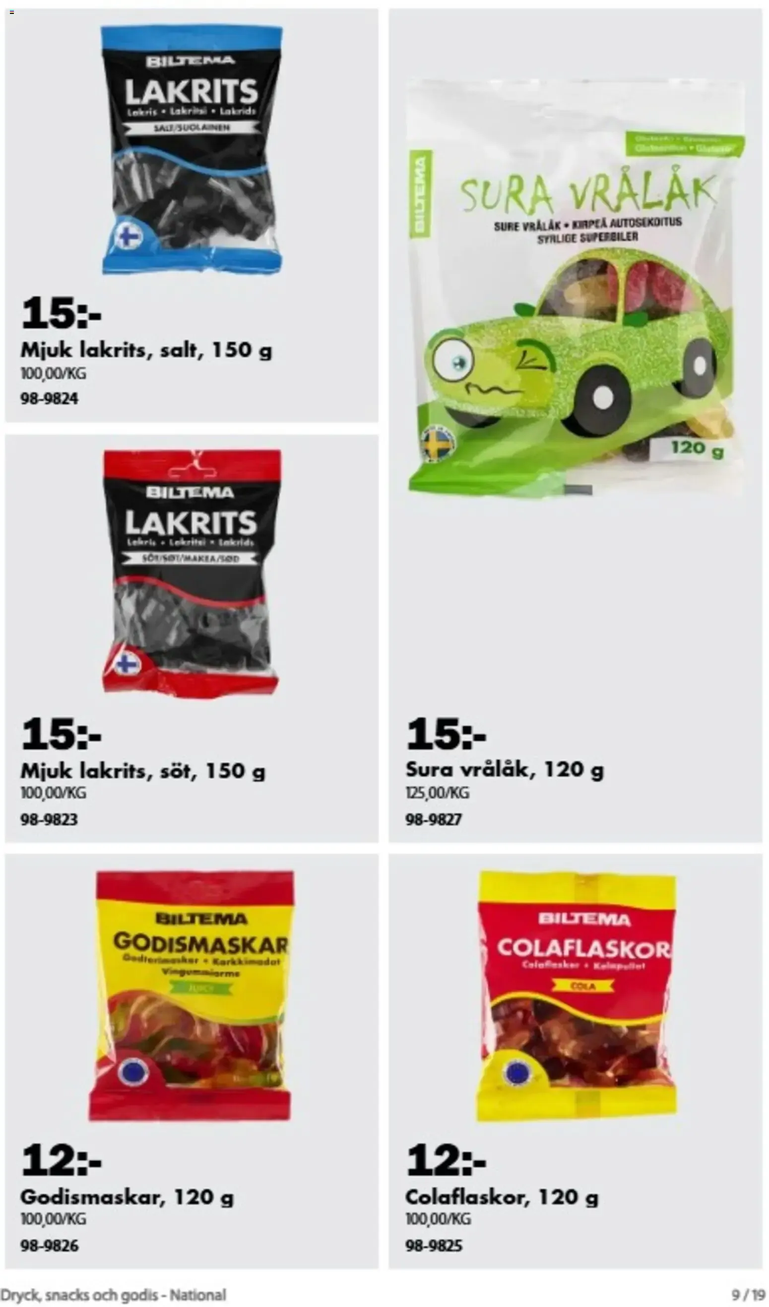 Biltema: Allt för helgmyset! från 21 augusti till 31 december 2026 - Reklamblad sidor 8