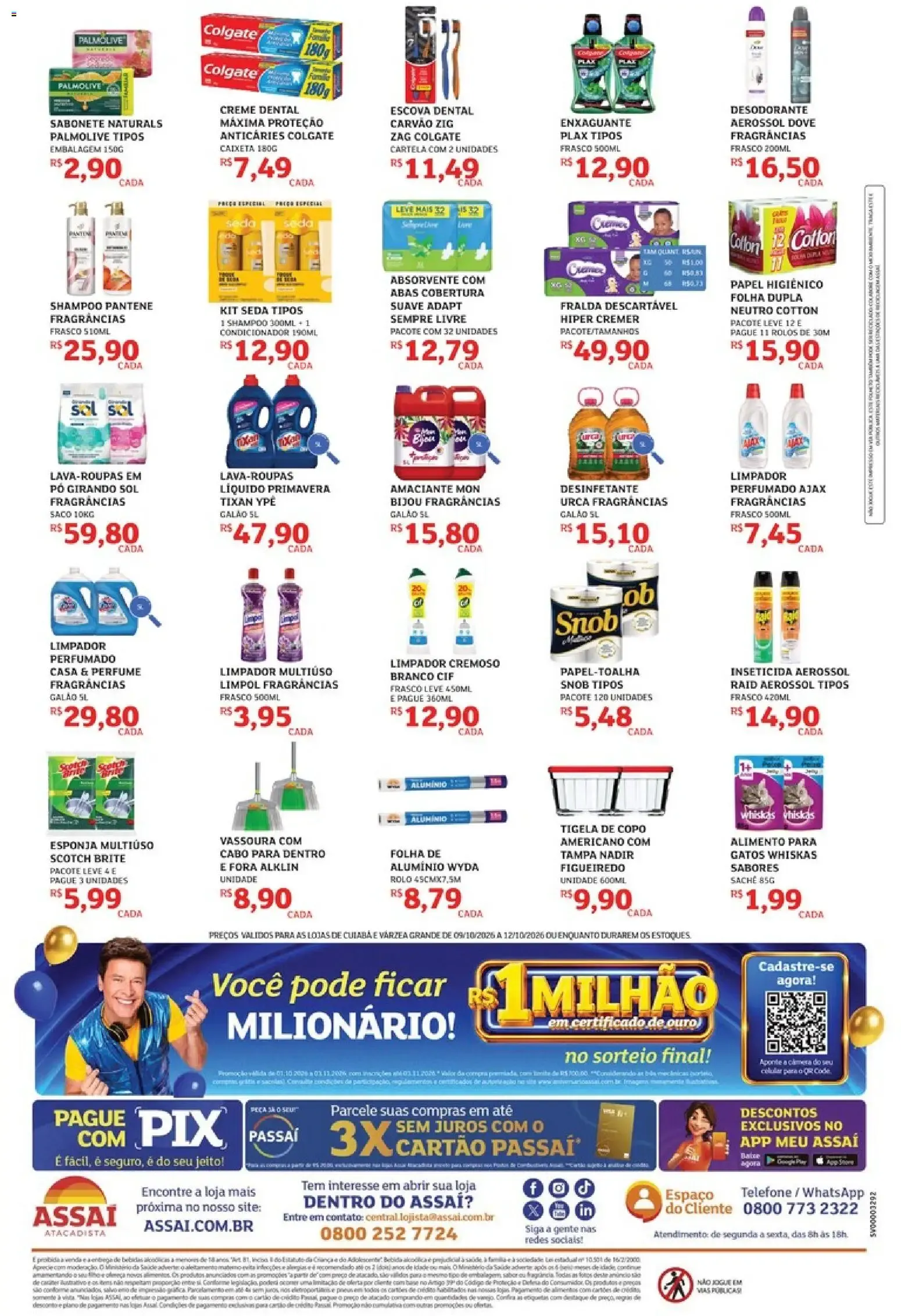 Encarte de Assaí Atacadista ofertas - MT de 09/10/2026 | Promoções Online 9 de outubro até 12 de outubro 2026 - Pagina 4