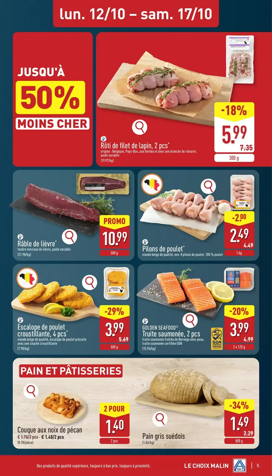 ALDI LE CHOIX MALIN van 12 oktober tot 17 oktober 2026 - folder pagina 5