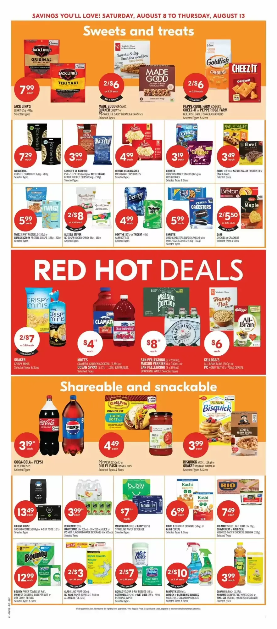 Shoppers Drug Mart flyer week 32 from August 8 to August 13 2026 - flyer page 8