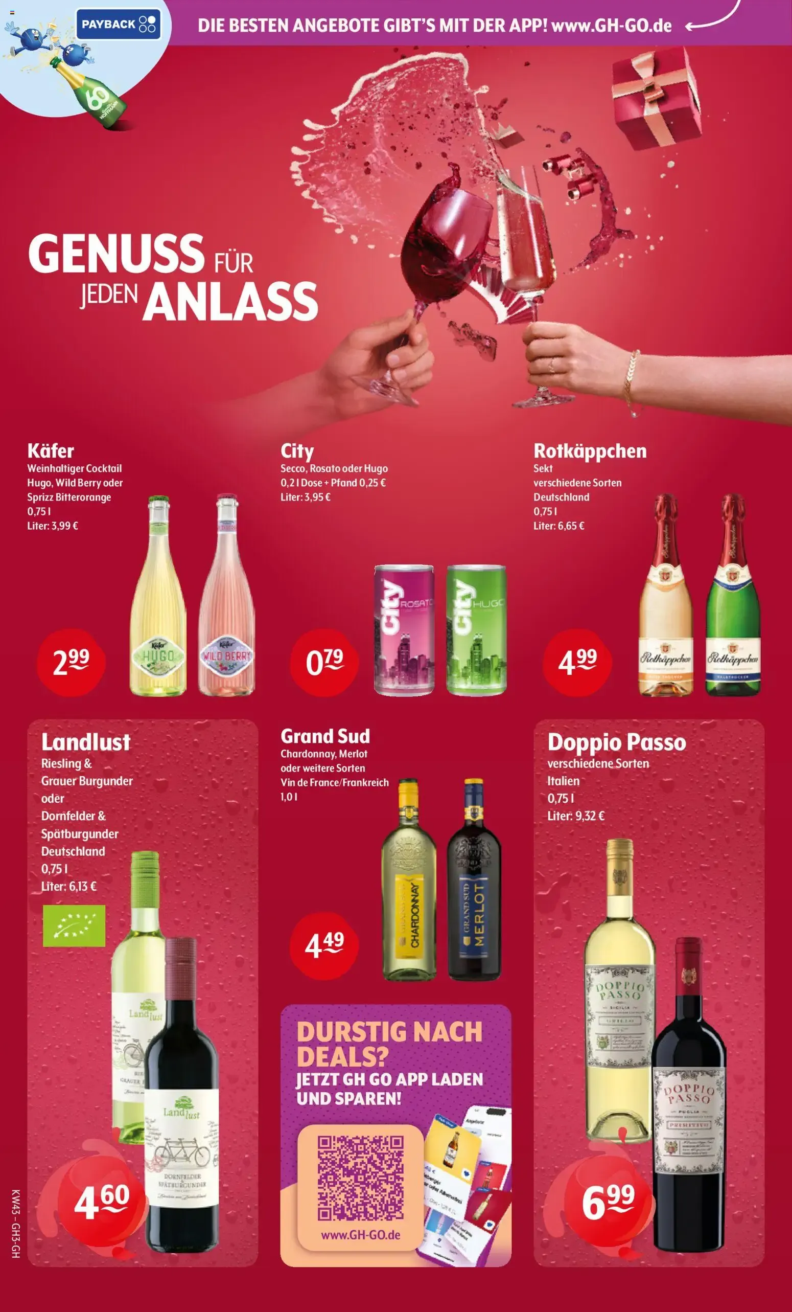 Getränke Hoffmann Trink & Spare - Jubiläumsdeals von 19. Oktober bis 24. Oktober 2026 - Prospekt seite 4