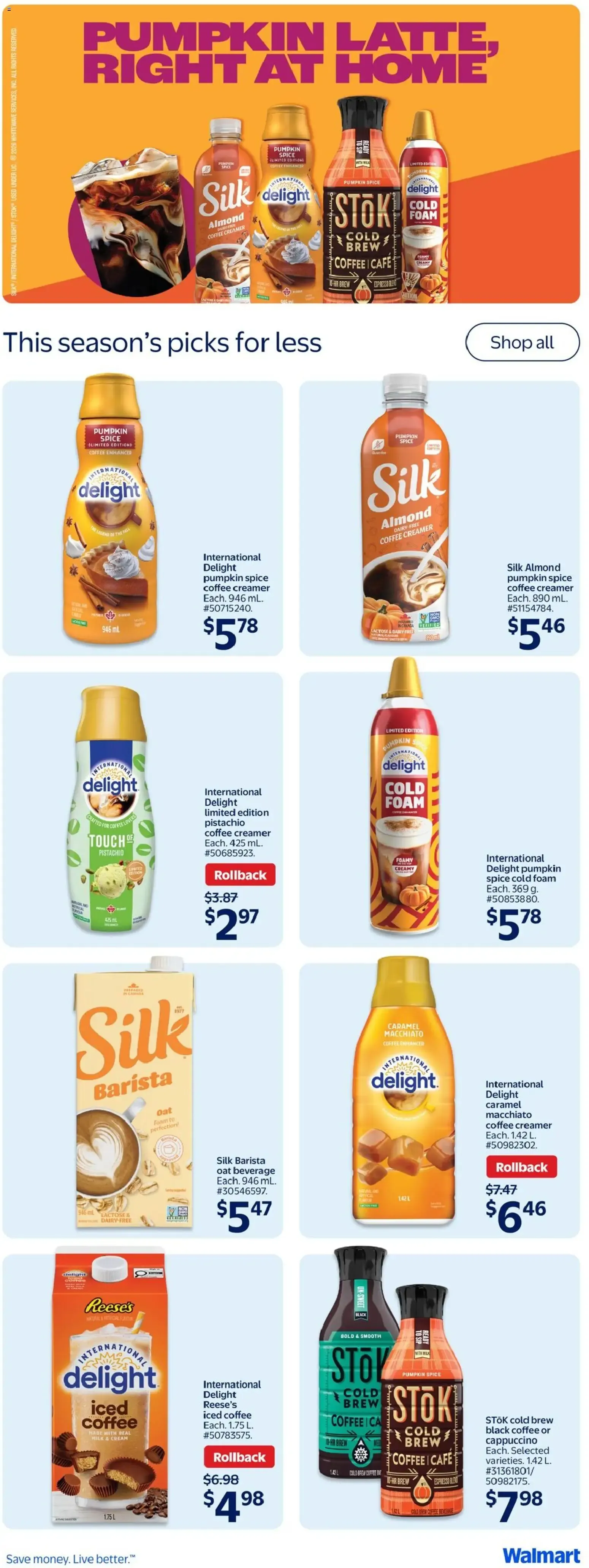 Walmart weekly flyer from Oct 8, 2026 > weekly specials & deals from October 8 to October 14 2026 - flyer page 25