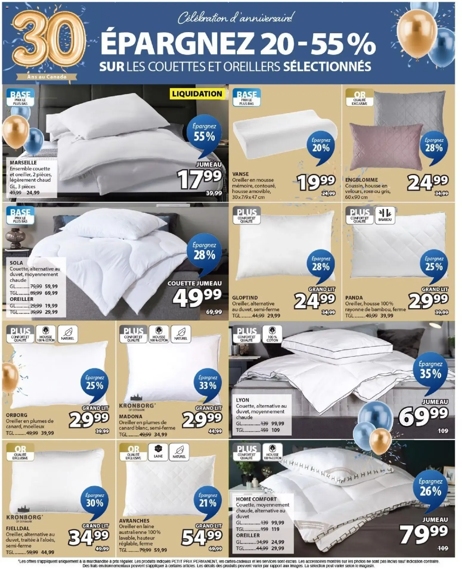JYSK Sommeil et inspiration scandinave - Célébration 30 Ans from October 8 to October 21 2026 - flyer page 8