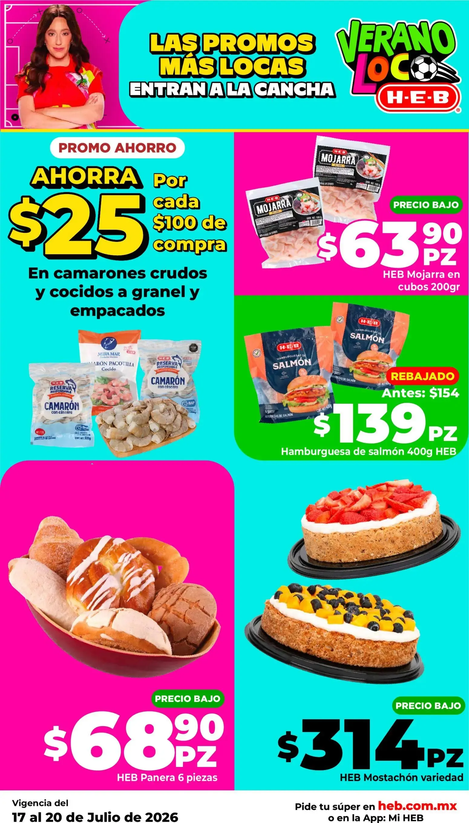 Catálogo de H-E-B: Las Promos Más Locas Entran a la Cancha - Verano Loco 17 de julio al 23 de julio 2026 - Pagina 16