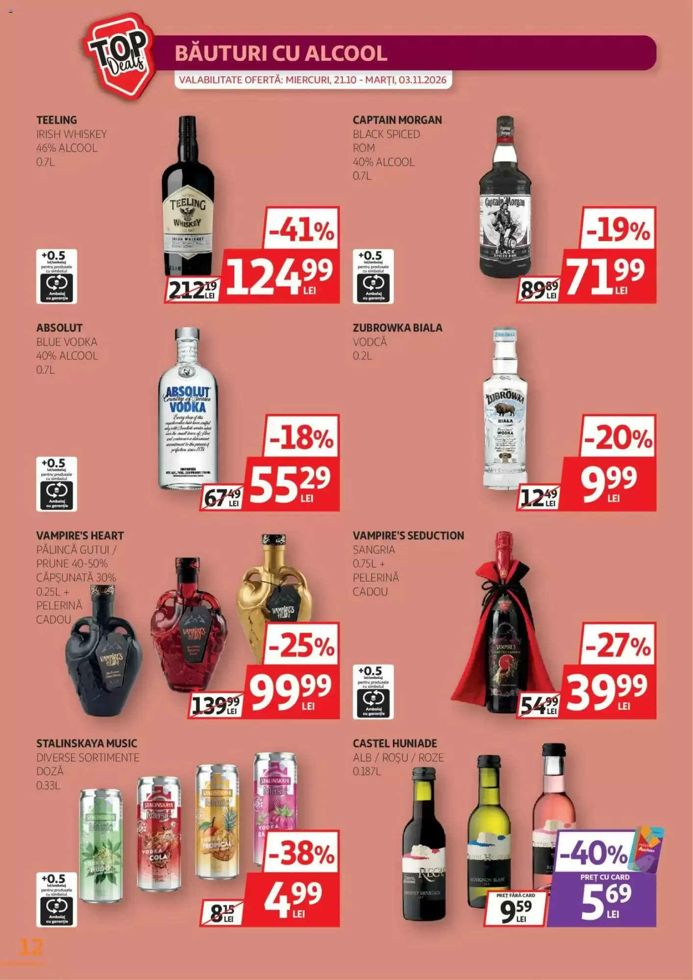 Catalog Catalog Auchan de la 21 octombrie până la 3 noiembrie 2026 - Revista Pagina 12