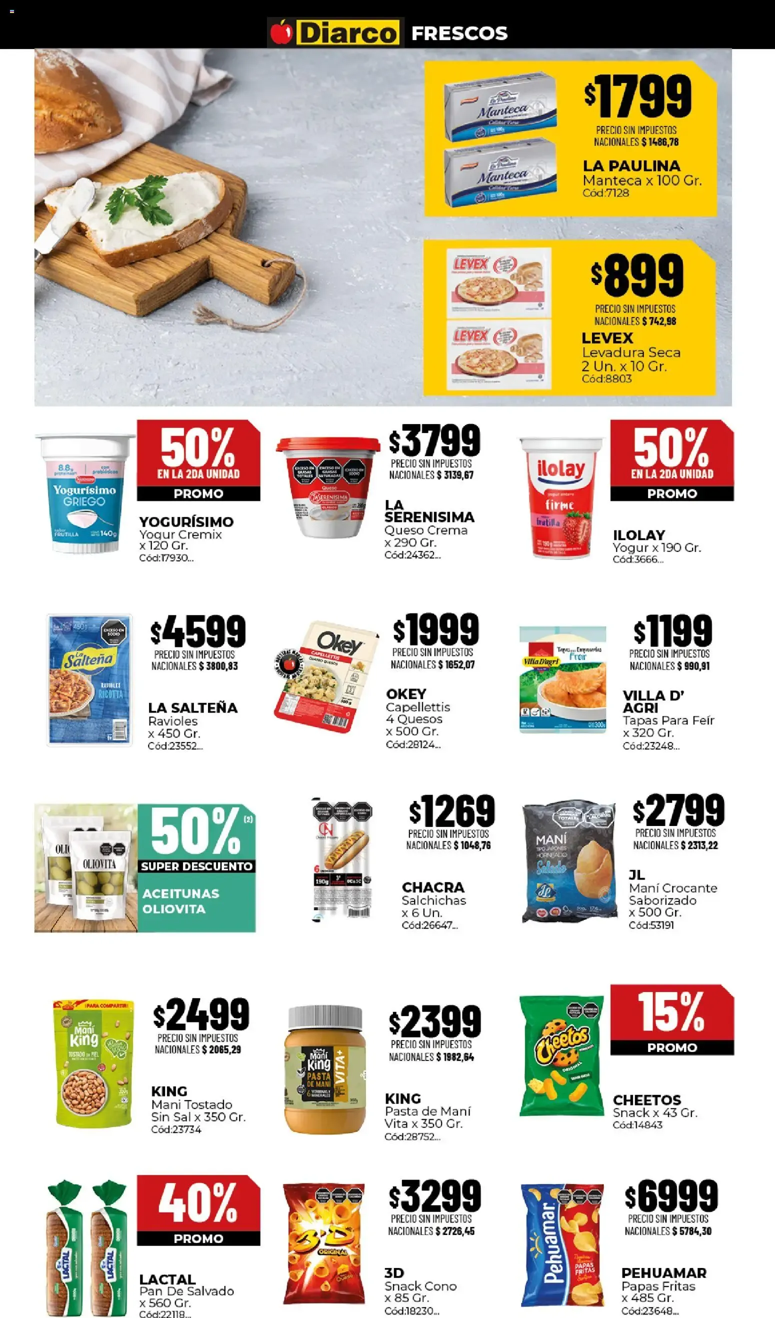 Ofertas de Diarco - ¡TODOS PUEDEN COMPRAR! 3 de agosto al 7 de agosto 2026 - Página 11 del catálogo