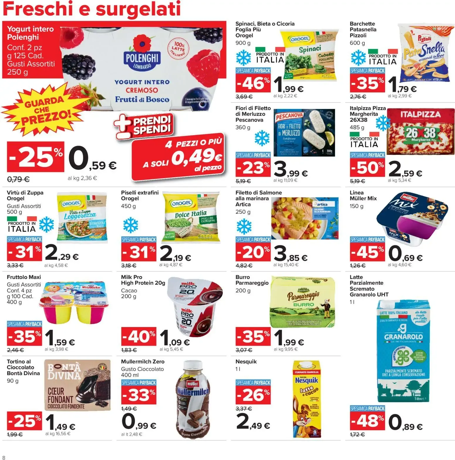 Carrefour Market - SCONTI hasta el 50% da 13 ottobre a 22 ottobre di 2026 - Pagina del volantino 8