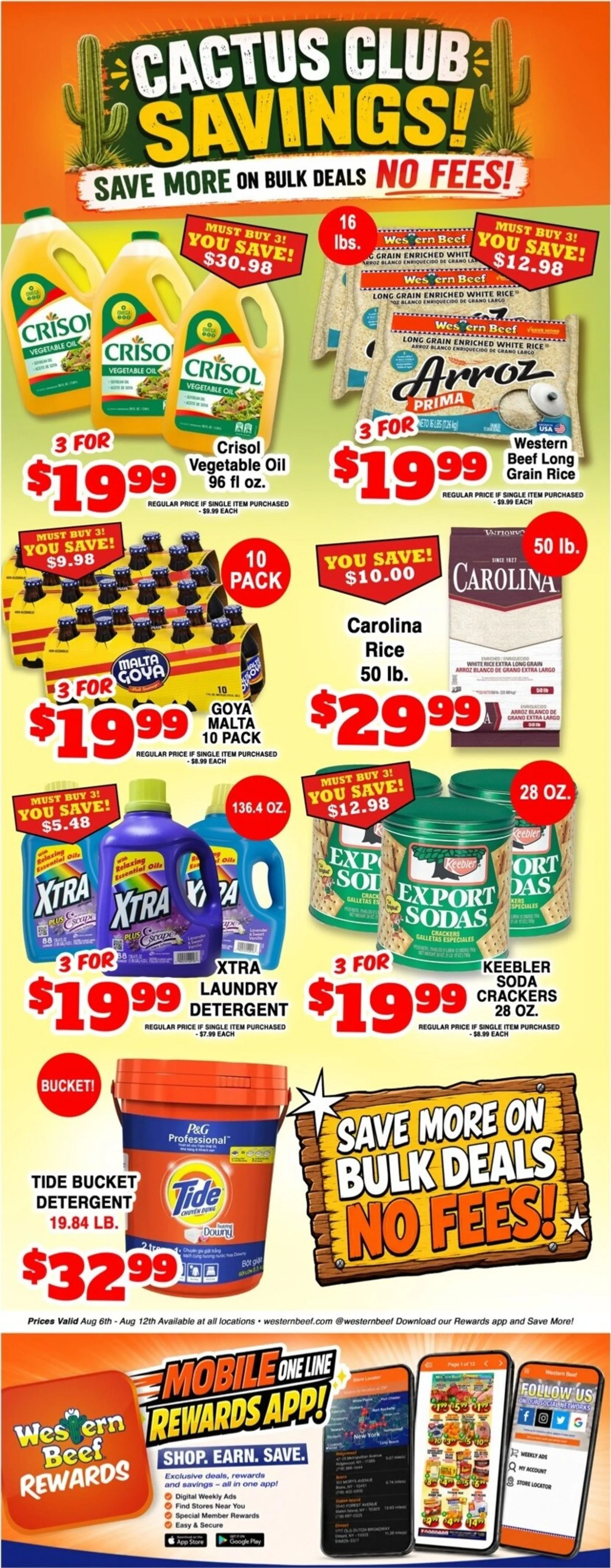 Weekly ad Current Western Beef - Carle Place leaflet valid from Thursday 08/06/2026 to Wednesday 08/12/2026 from August 6 to August 12 2026 - Page 9