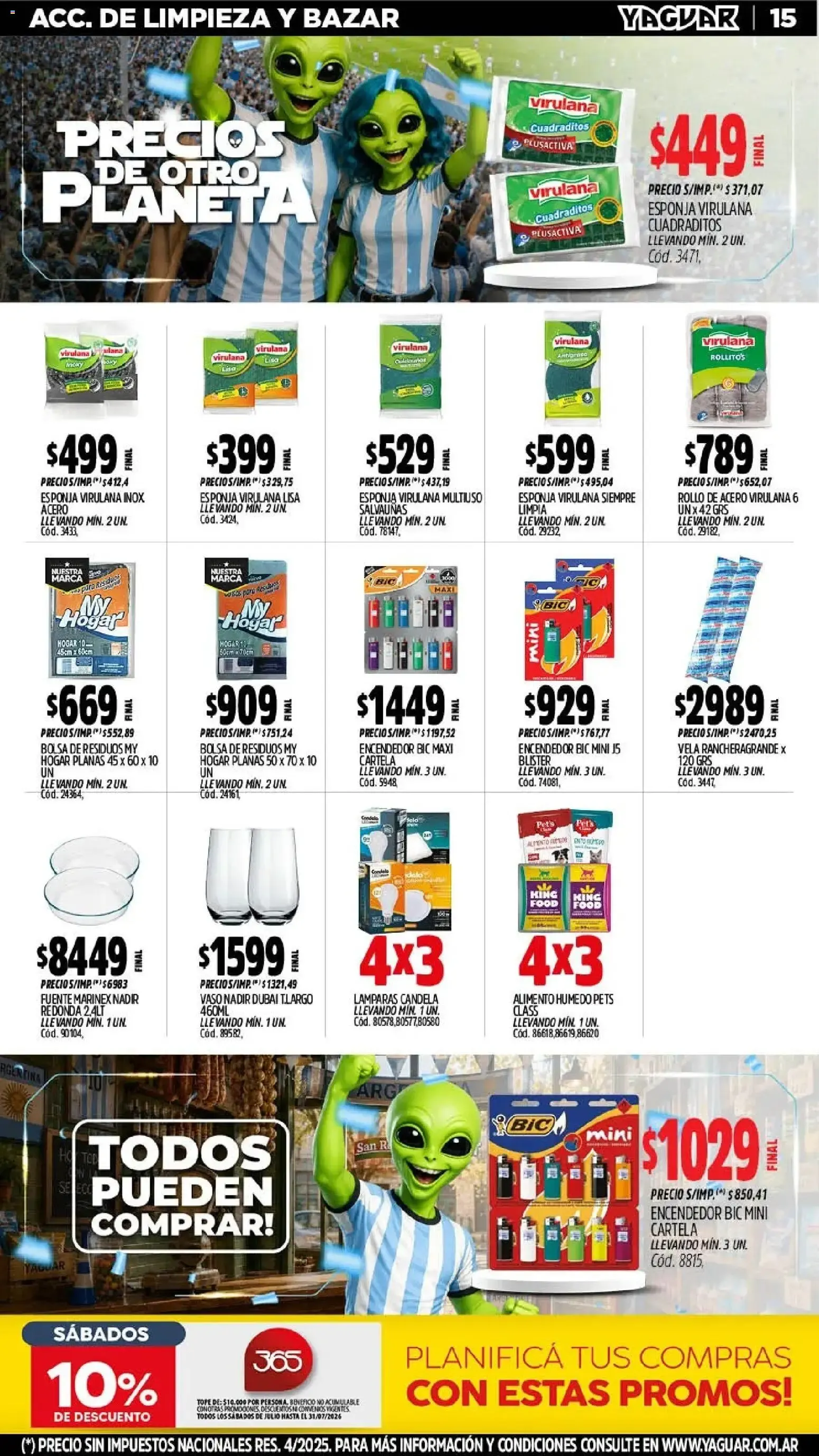 Ofertas de Yaguar - Oferta Semanal Santa Fé del 13/07/2026 - 19/07/2026 13 de julio al 19 de julio 2026 - Página 16 del catálogo