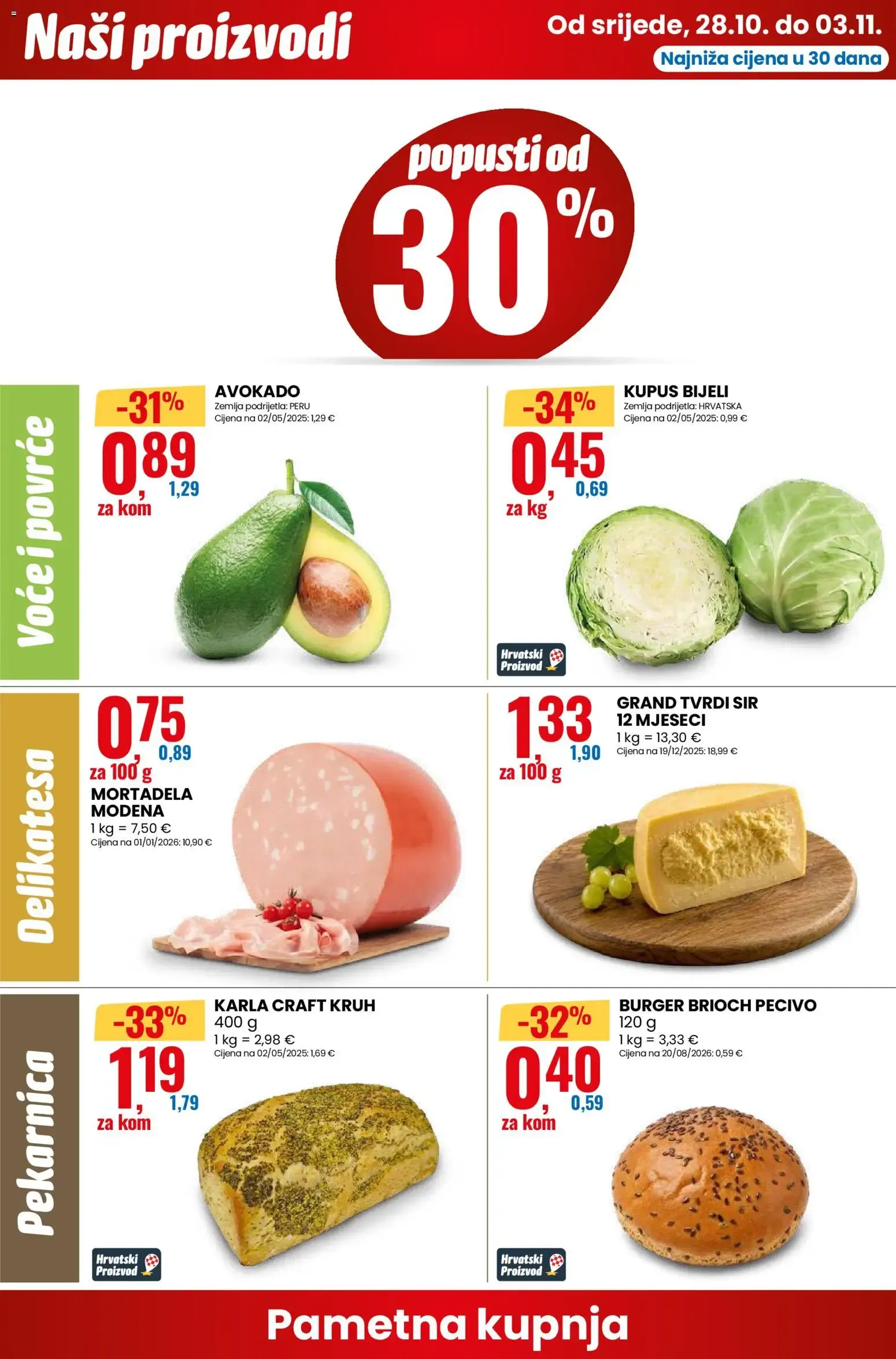 Katalog Eurospin Pametna kupnja od 28. listopada do 3. studenoga 2026. - Pregled Stranica 2