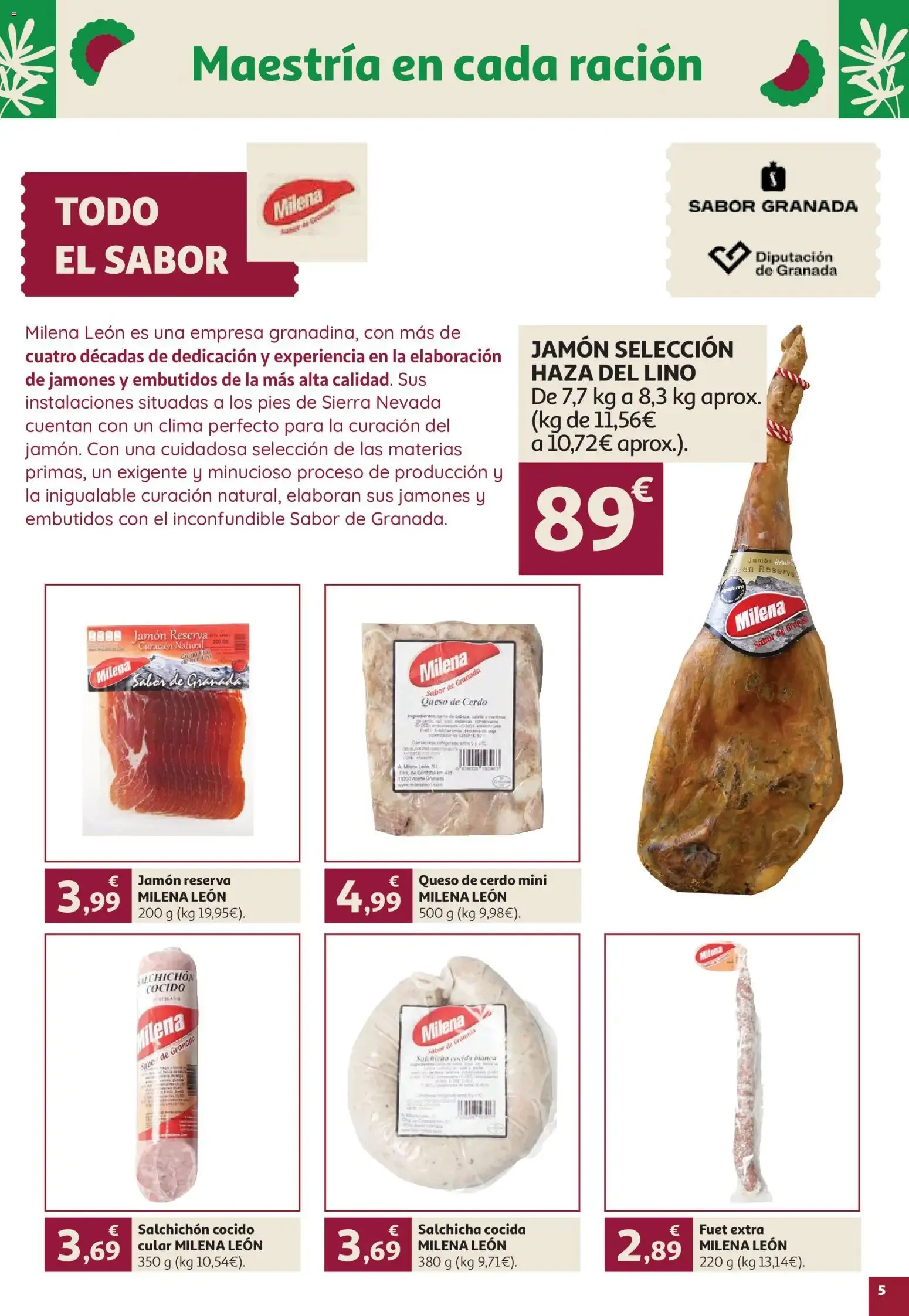 Catálogo de Alcampo Sabor Granada 11/09/2026 - 04/10/2026 11 de septiembre al 4 de octubre 2026 - Página 5