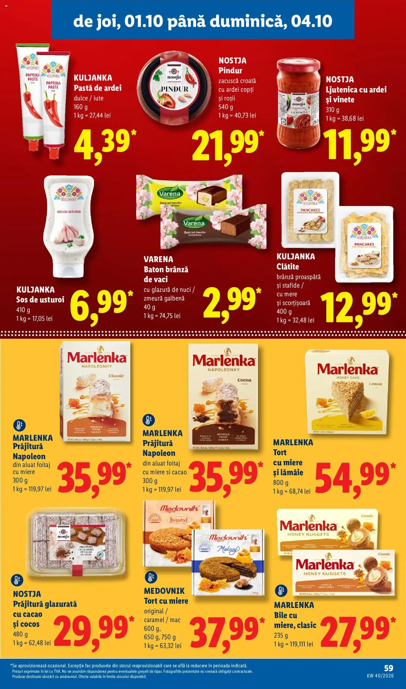 Catalog Catalog LIDL 28.09.2026 - Oferta și Revista online de la 28 septembrie până la 4 octombrie 2026 - Revista Pagina 58