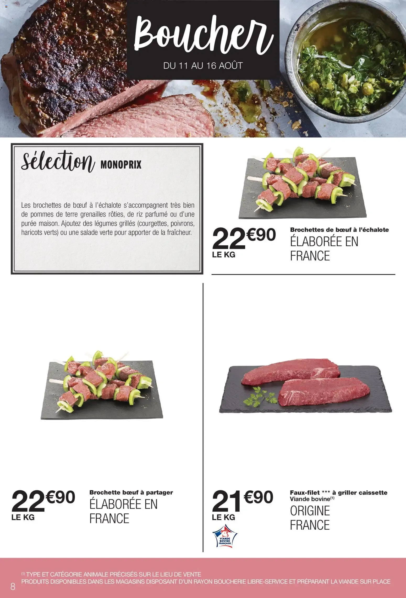 Monoprix catalogue du 11 au 23 août du 11 août au 23 août 2026 - Catalogue page 8