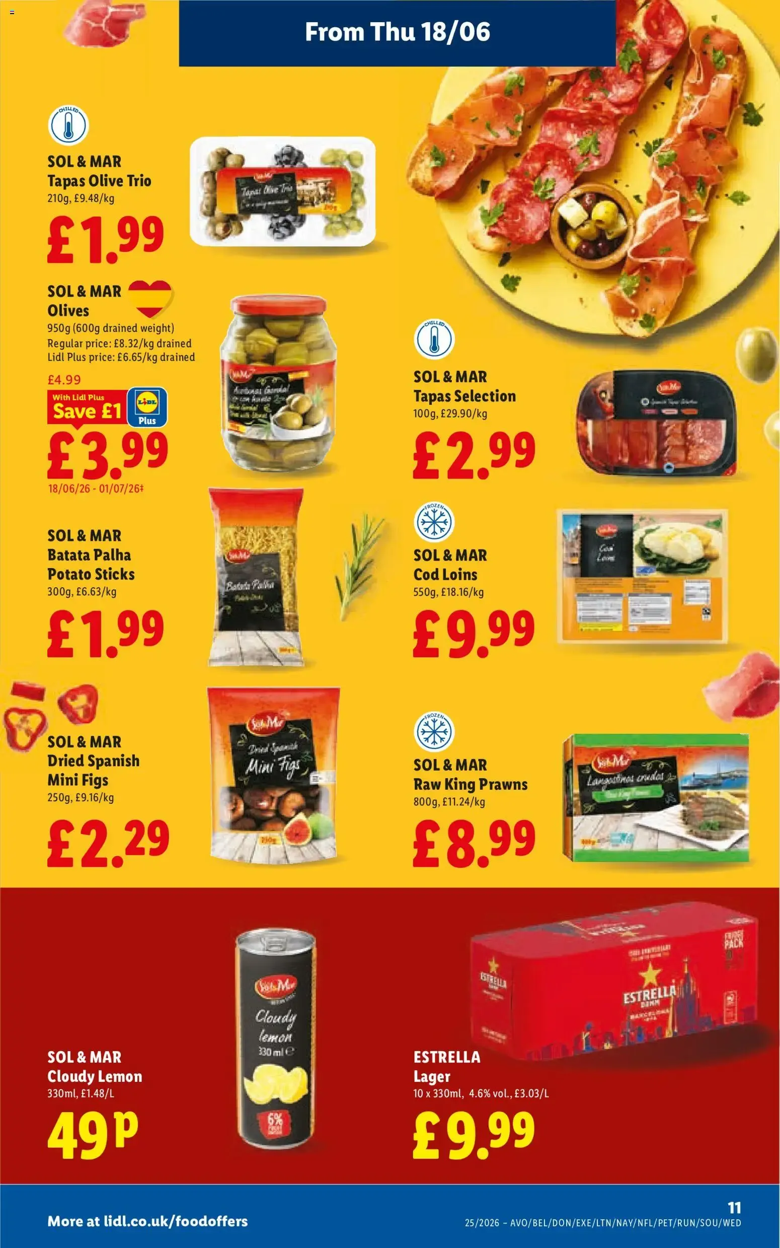 Lidl: More to Value. Turning a stay into a Spaincay. Offers from Thu 18/06 from 18 June to 24 June 2026 - Catalogue Page 13