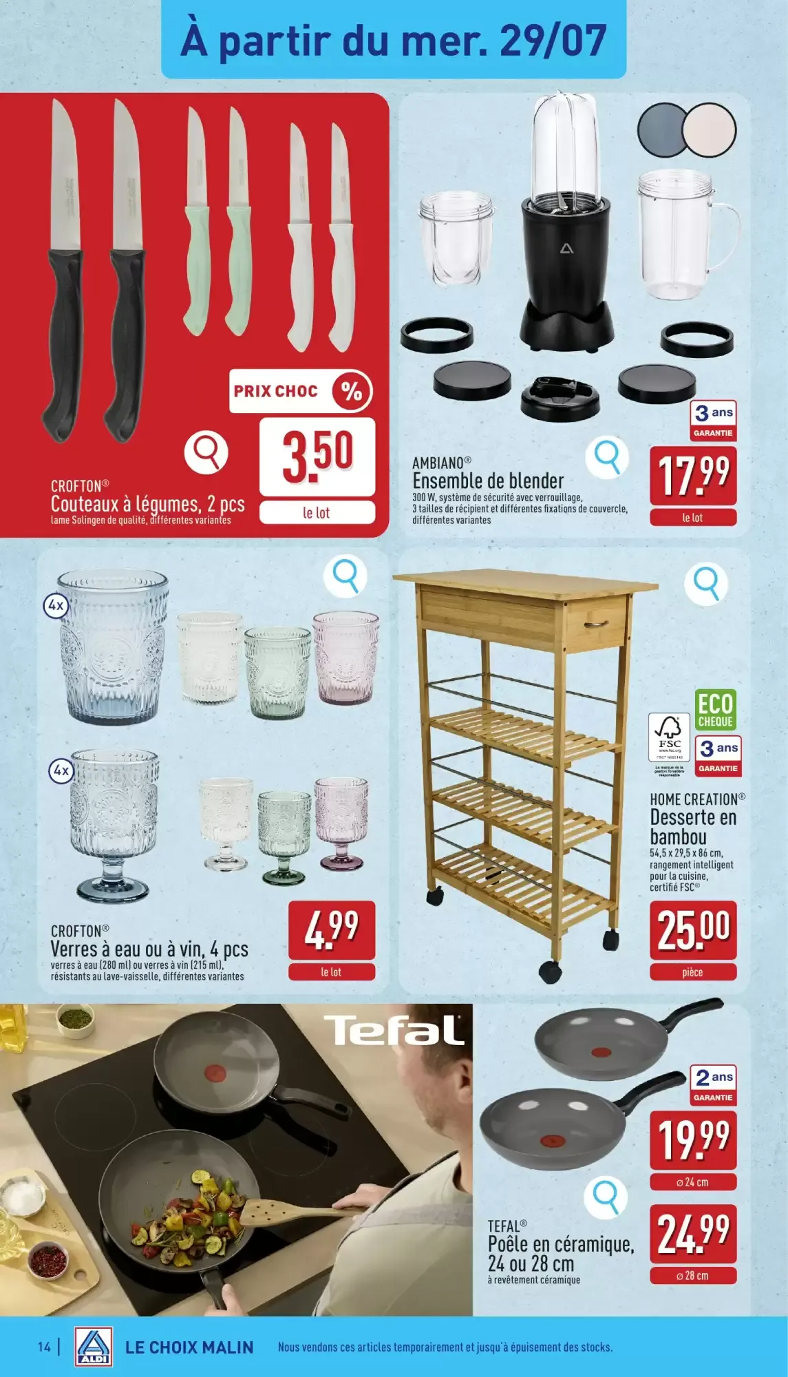ALDI Dépliant week 31 van 27 juli tot 1 augustus 2026 - folder pagina 14