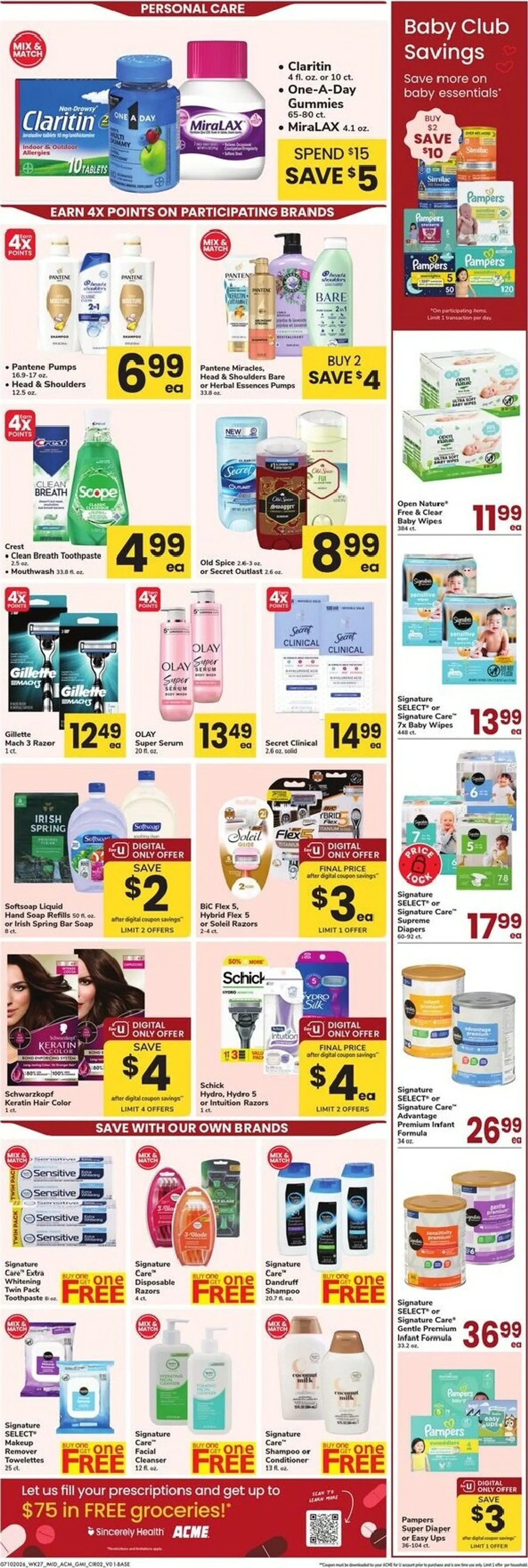 Weekly ad Current ACME - Markets leaflet valid from Friday 07/10/2026 to Thursday 07/30/2026 from July 10 to July 30 2026 - Page 2