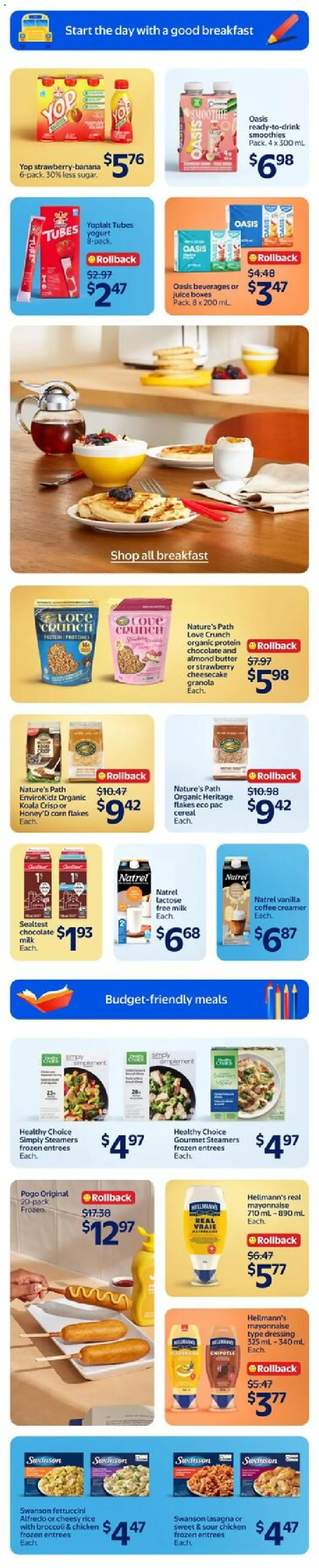 Walmart flyer - Back to school at low prices from Aug 6, 2026 > weekly specials & deals from August 6 to August 12 2026 - flyer page 14