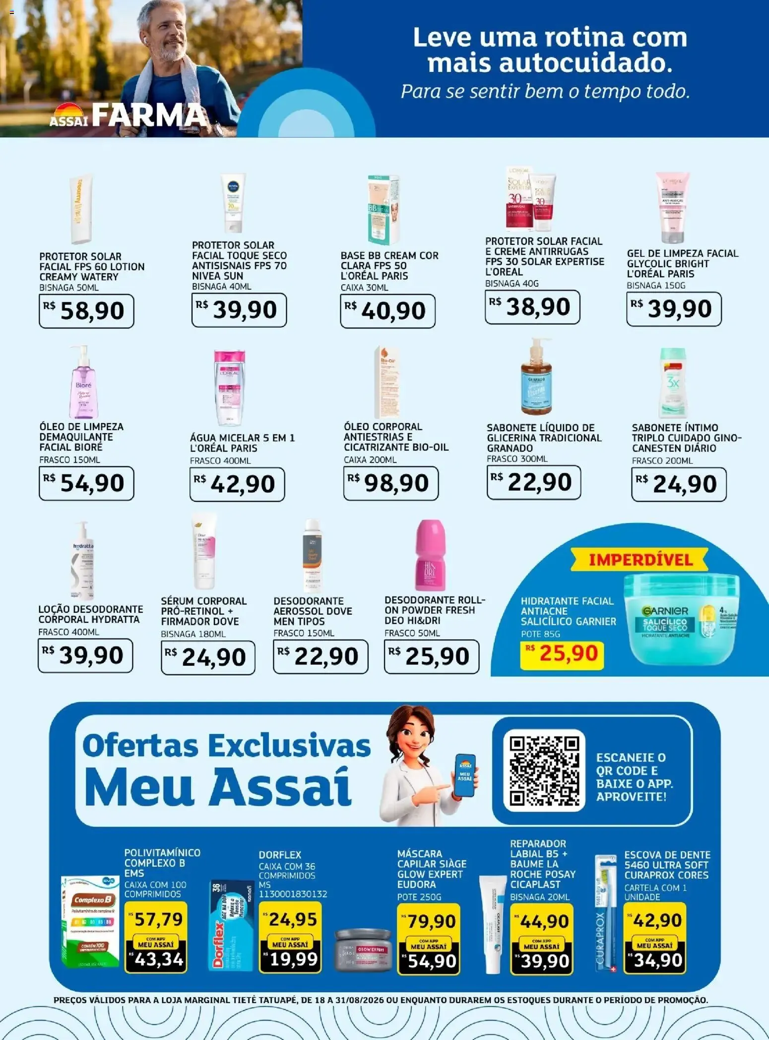 Encarte de Assaí Farma - Grandes Ofertas de Inauguração Loja Assaí Marginal Tietê Tatuapé 17 de agosto até 31 de agosto 2026 - Pagina 3