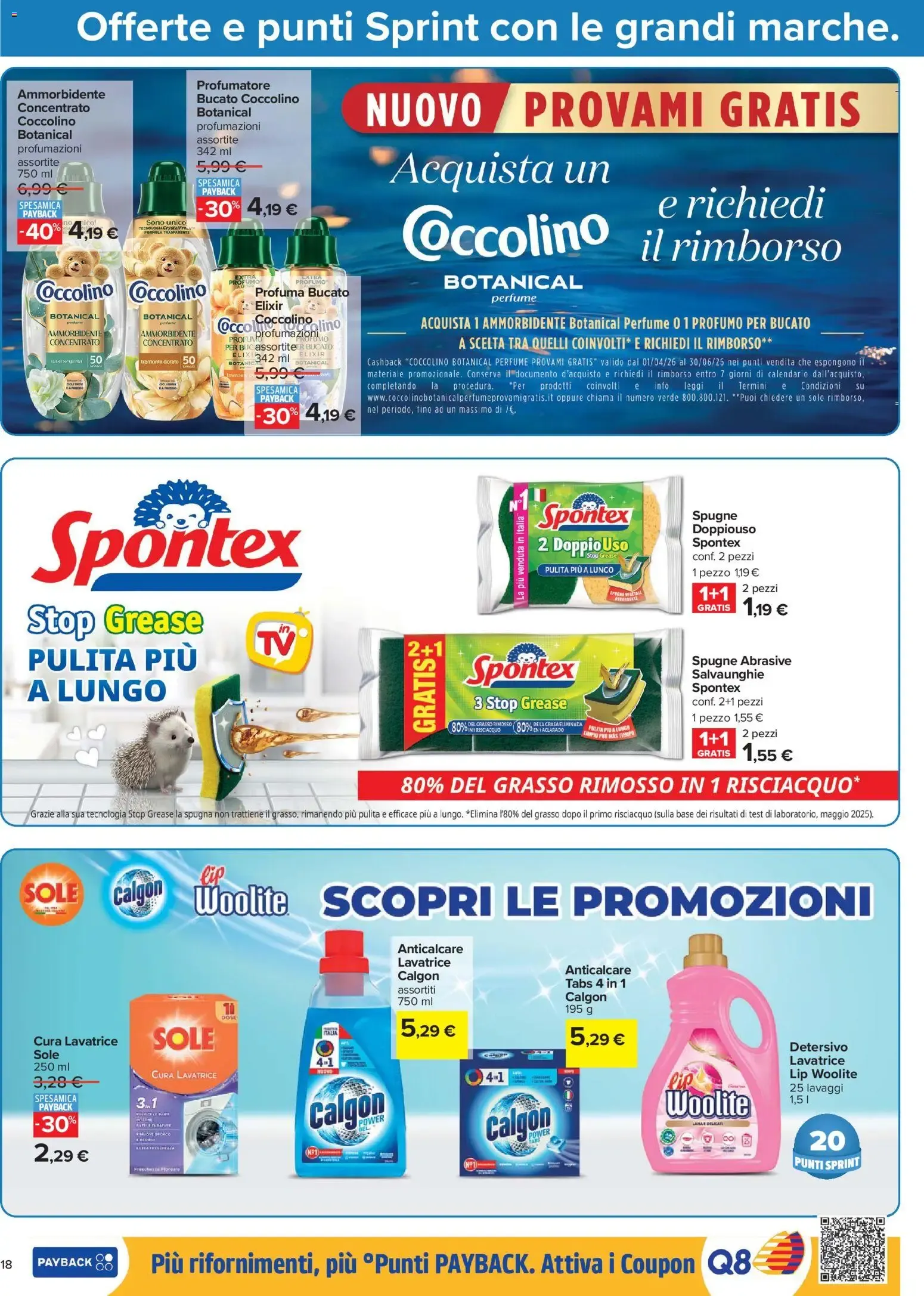 Nuovo Carrefour volantino Iper - Punti Sprint Payback dal 16/06/2026 > offerte anteprima 🛍️ da 16 giugno a 29 giugno di 2026 - Pagina del volantino 18