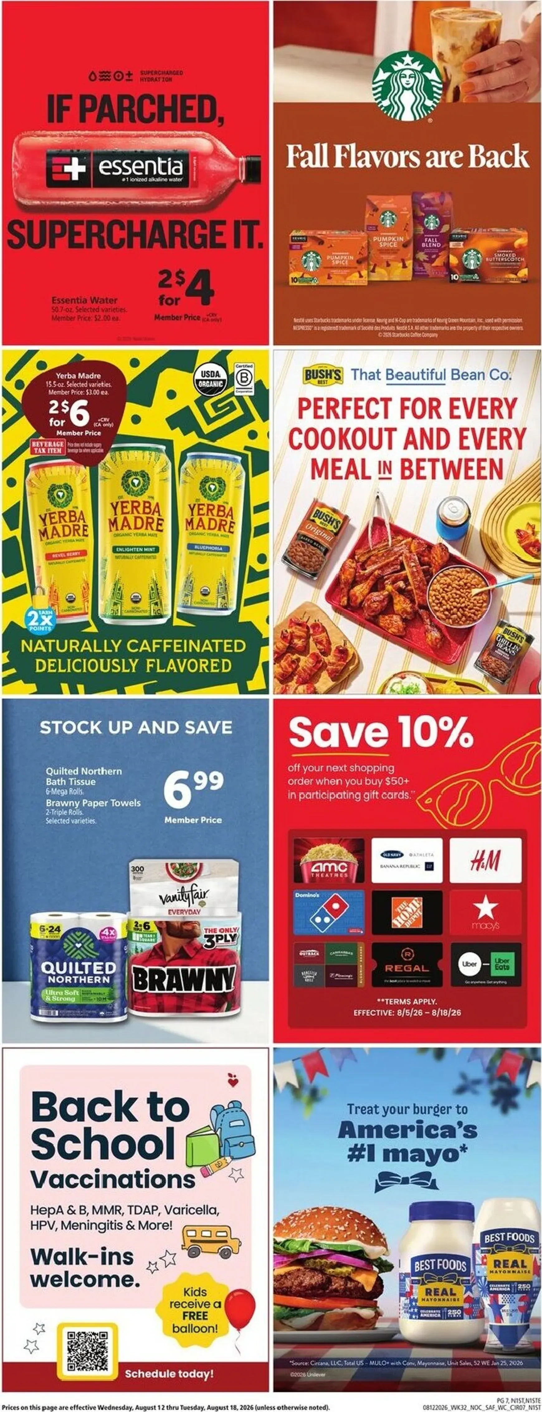 Weekly ad Safeway Fuel-Up Saturday Ad from August 12 to August 18 2026 - Page 7