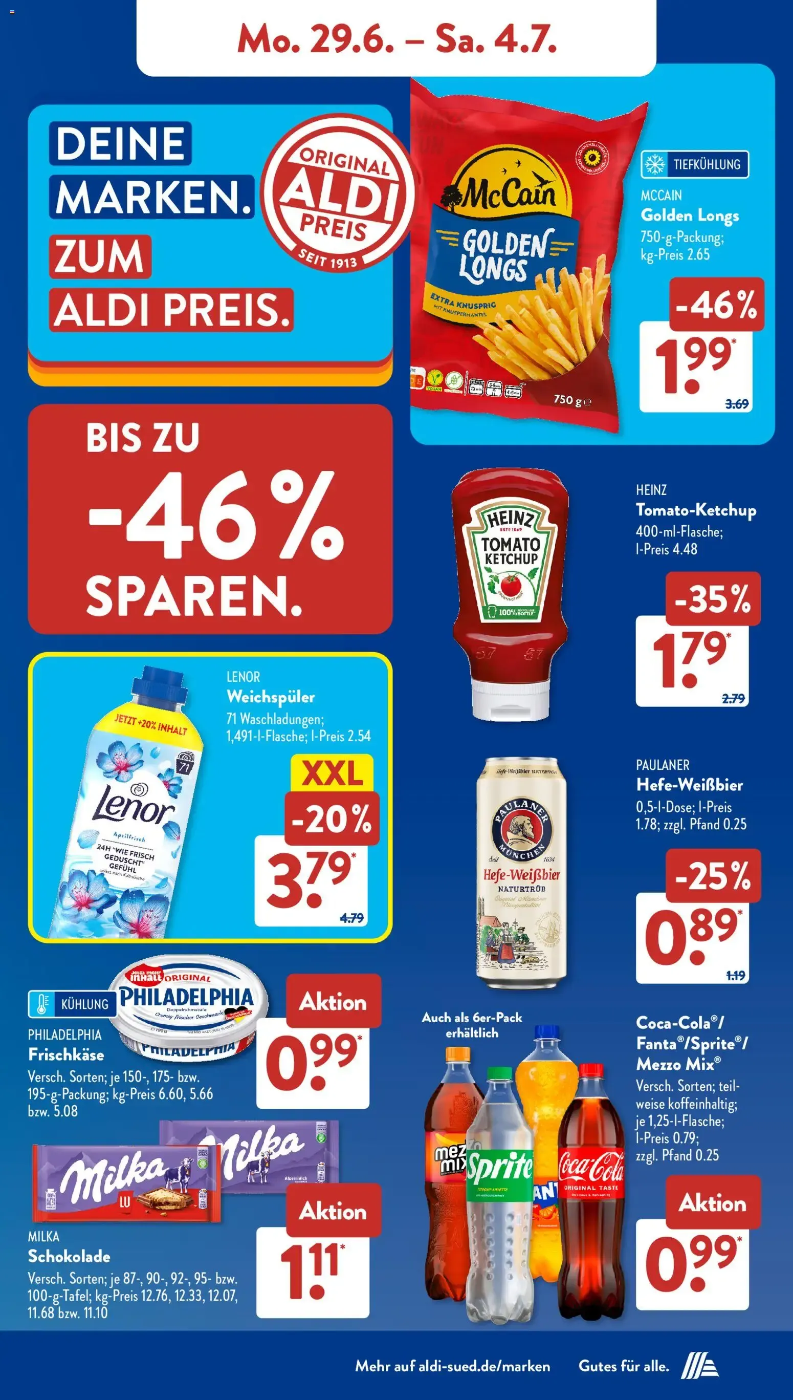 Aldi Süd Tiefpreis-Highlight von 29. Juni bis 4. Juli 2026 - Prospekt seite 8