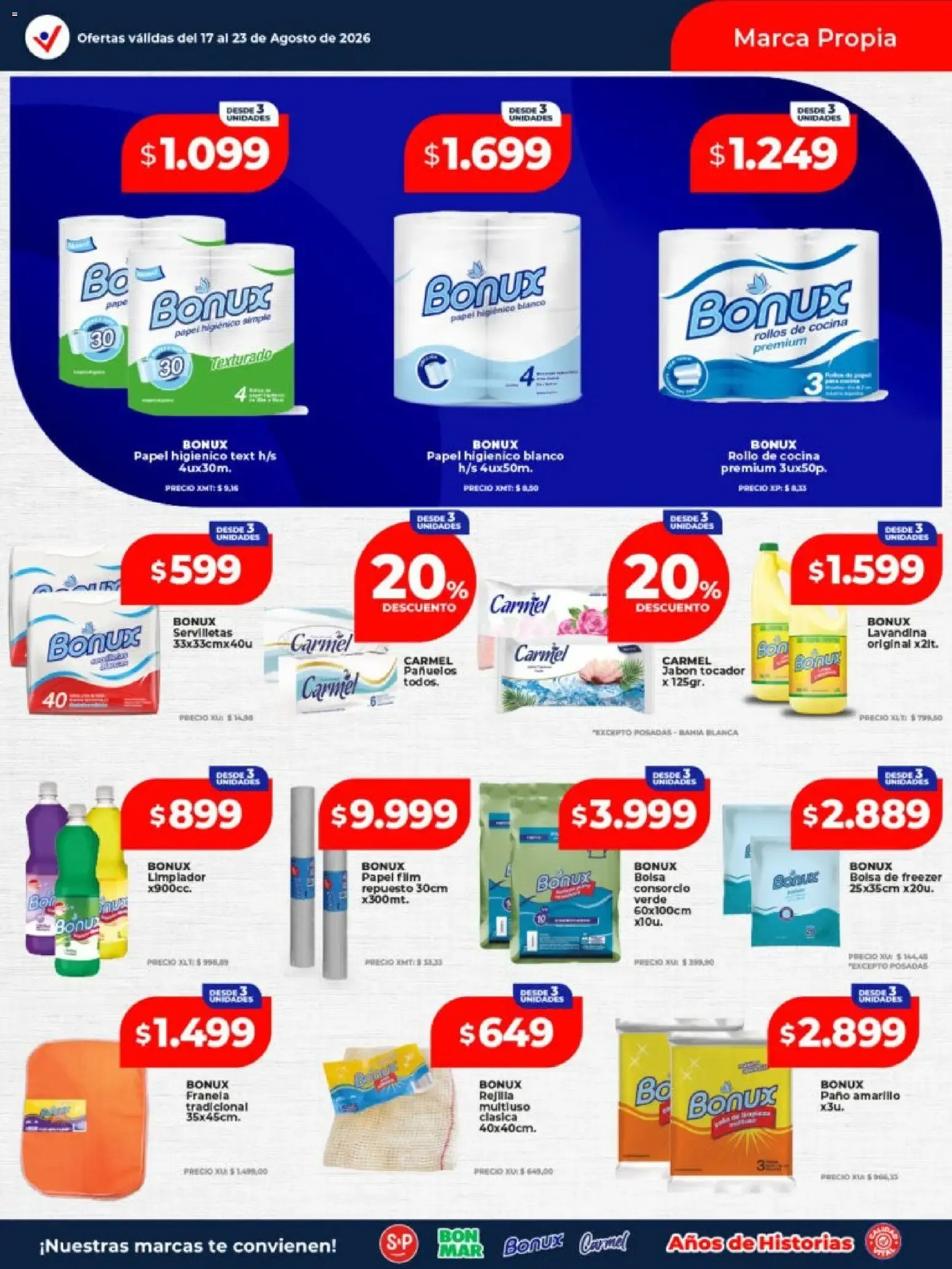 Ofertas de Vital - Especial nuestras marcas || del 17/08/2026 - 23/08/2026 || Catálogo 17 de agosto al 23 de agosto 2026 - Página 3 del catálogo