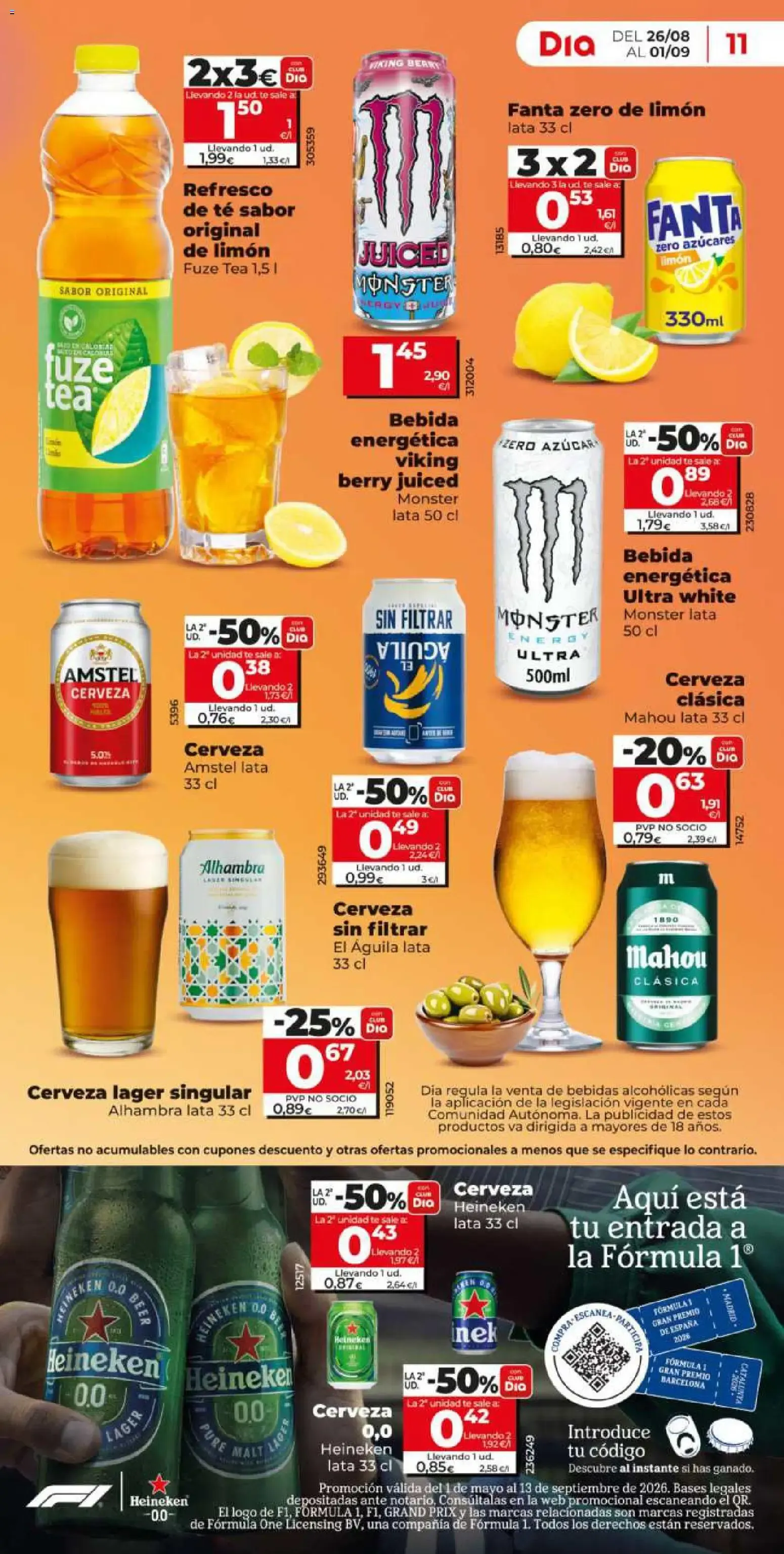 Catálogo de Dia - folleto del 26/08/2026 | Ofertas 26 de agosto al 1 de septiembre 2026 - Página 11