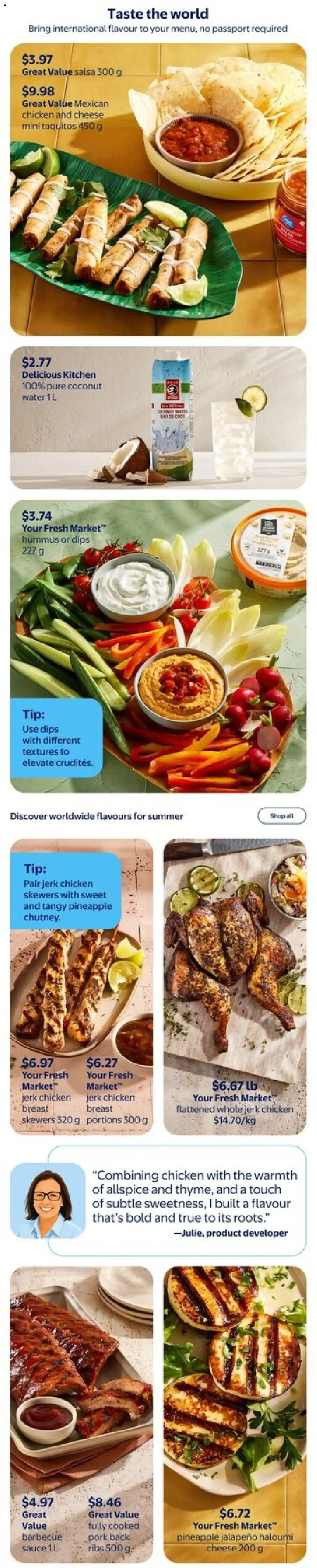 Walmart flyer - Savour Summer from Jul 2, 2026 > weekly specials & deals from July 2 to July 29 2026 - flyer page 6