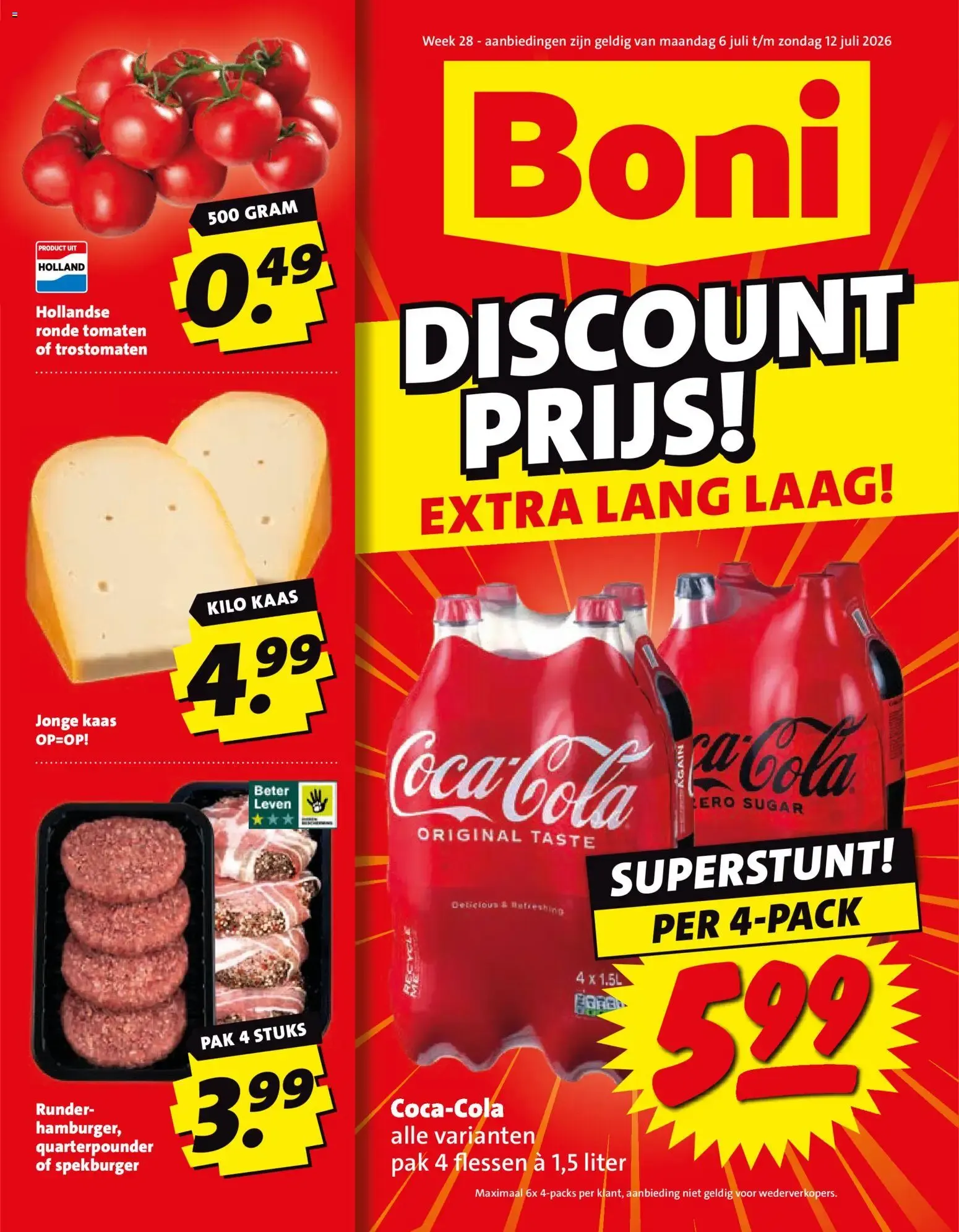 Boni folder vanaf 06-07-2026 || NIEUWE van 6 juli tot 12 juli 2026 - Folder pagina 1