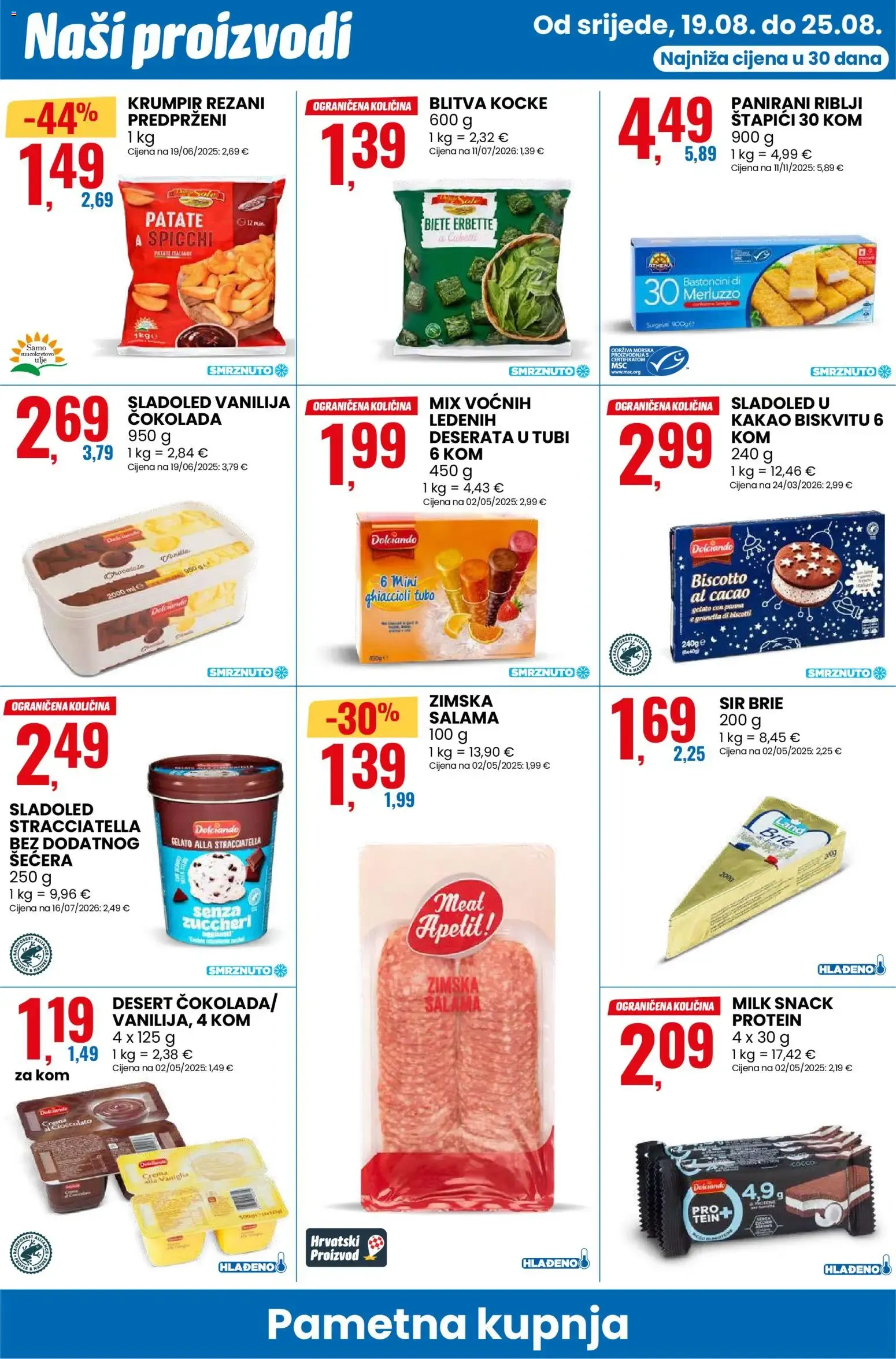 Katalog Euro Spin Pametna kupnja - Naše robne marke od 19. kolovoza do 25. kolovoza 2026. - Pregled Stranica 9