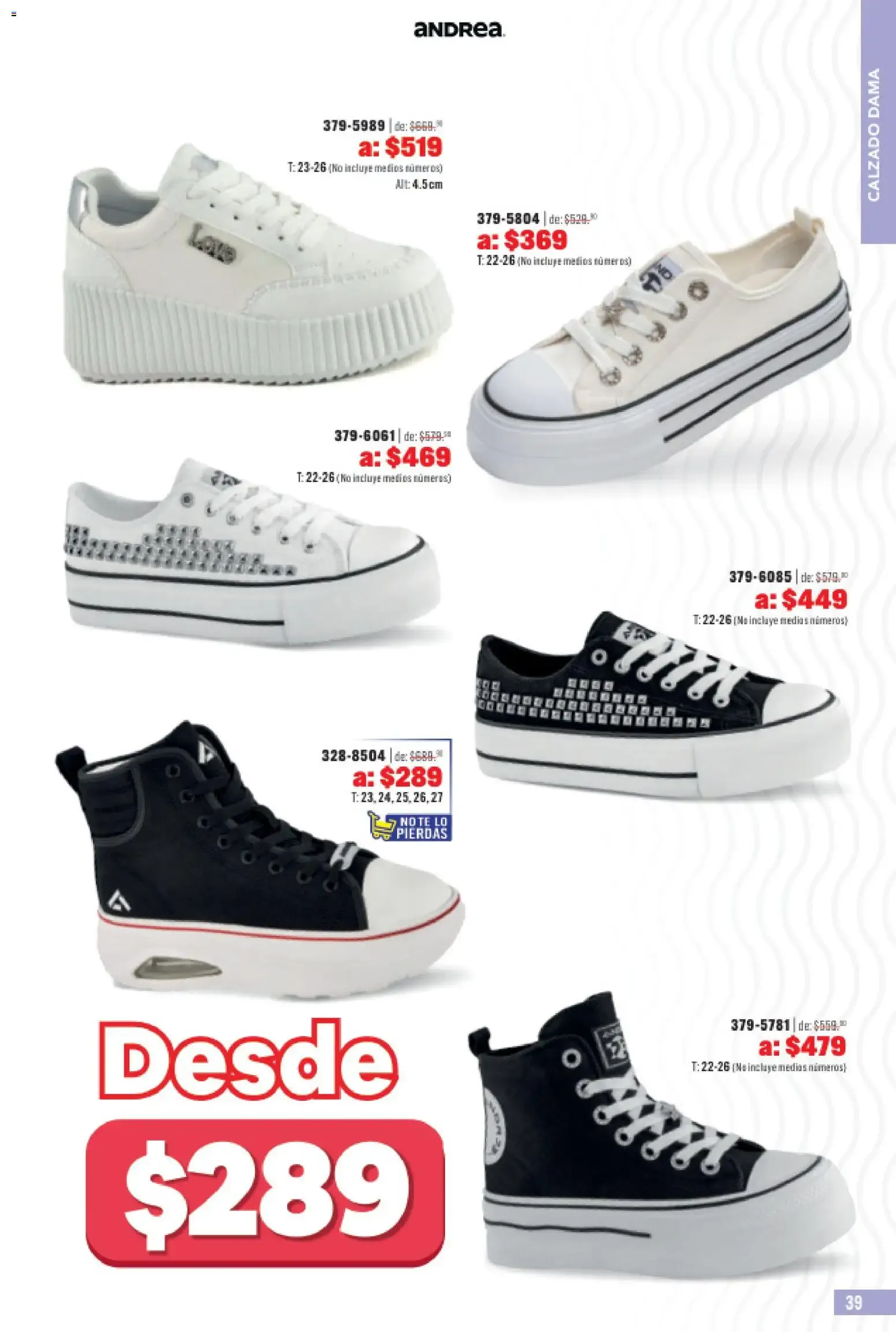 Catálogo de Andrea + Outlet Liquidación Primavera 31 de mayo al 25 de julio 2026 - Pagina 39