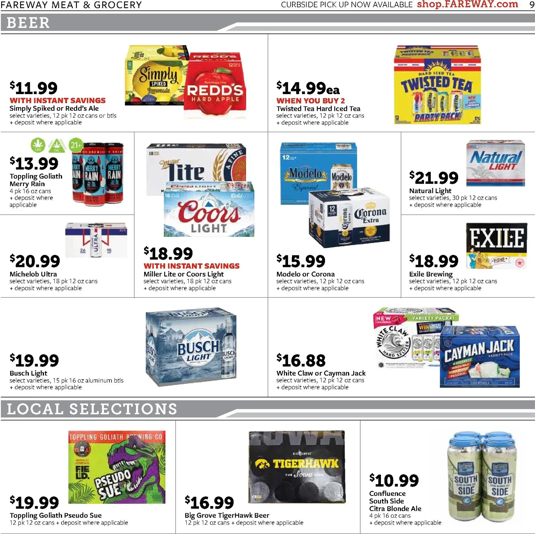 Weekly promotion Fareway - Back to Savings spanning from August 17 to August 22 2026 - Page 9 for Catalogue 365