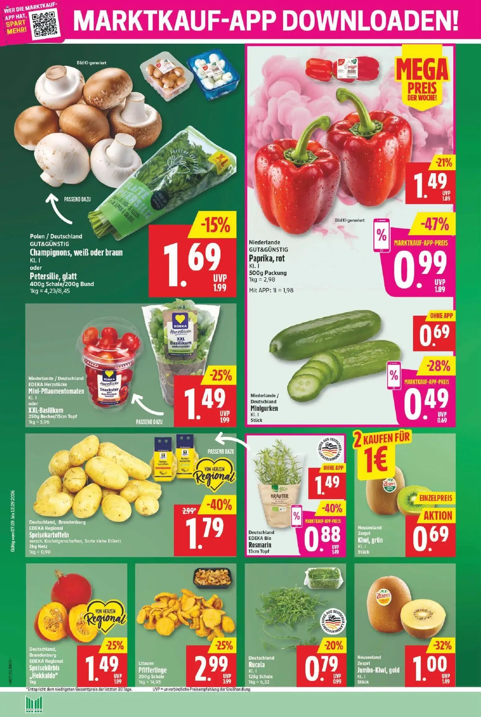 Marktkauf: Wir feiern, Sie sparen von 7. September bis 12. September 2026 - Prospekt seite 2