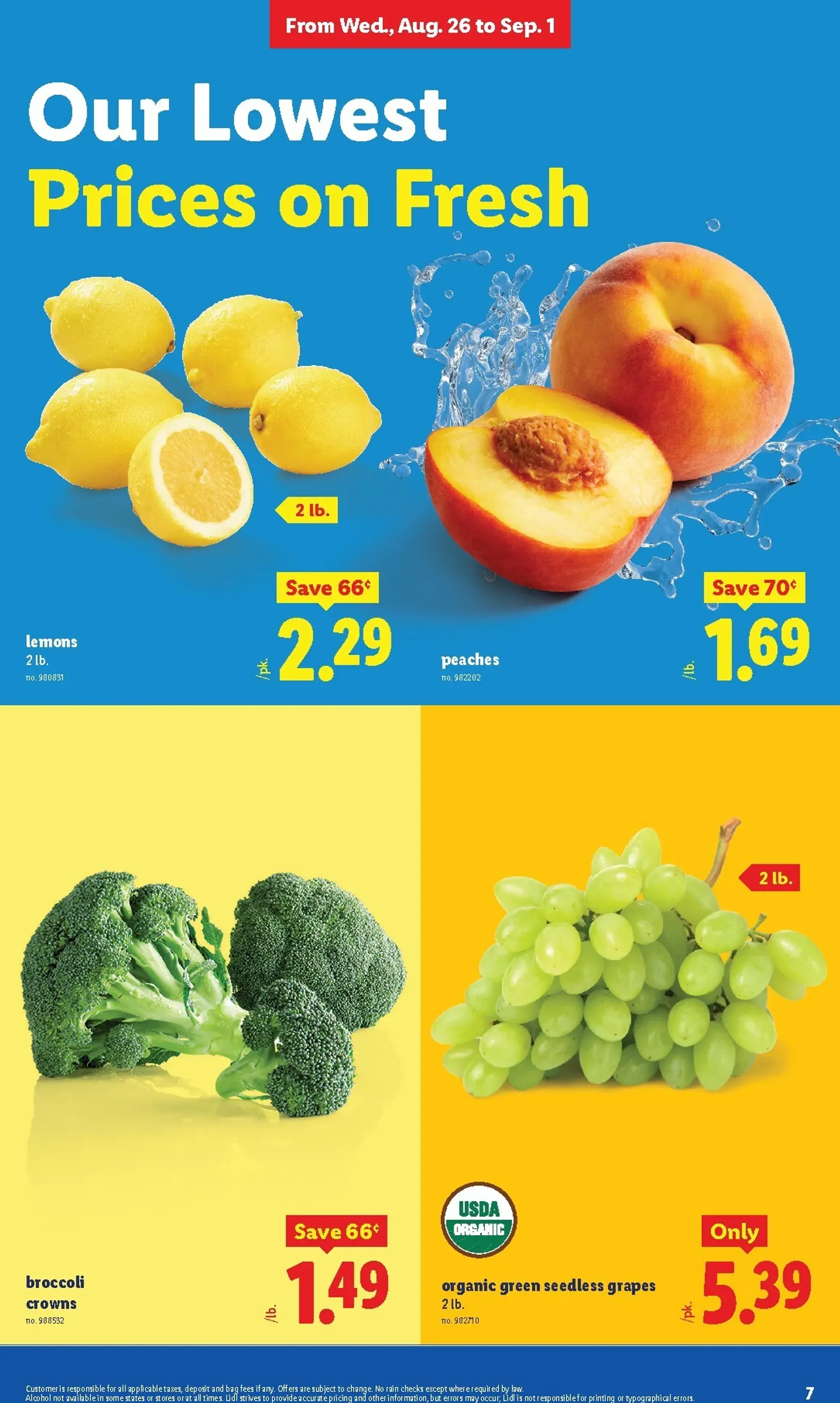Weekly ad Lidl Labor Day Low Prices from August 26 to September 1 2026 - Page 7