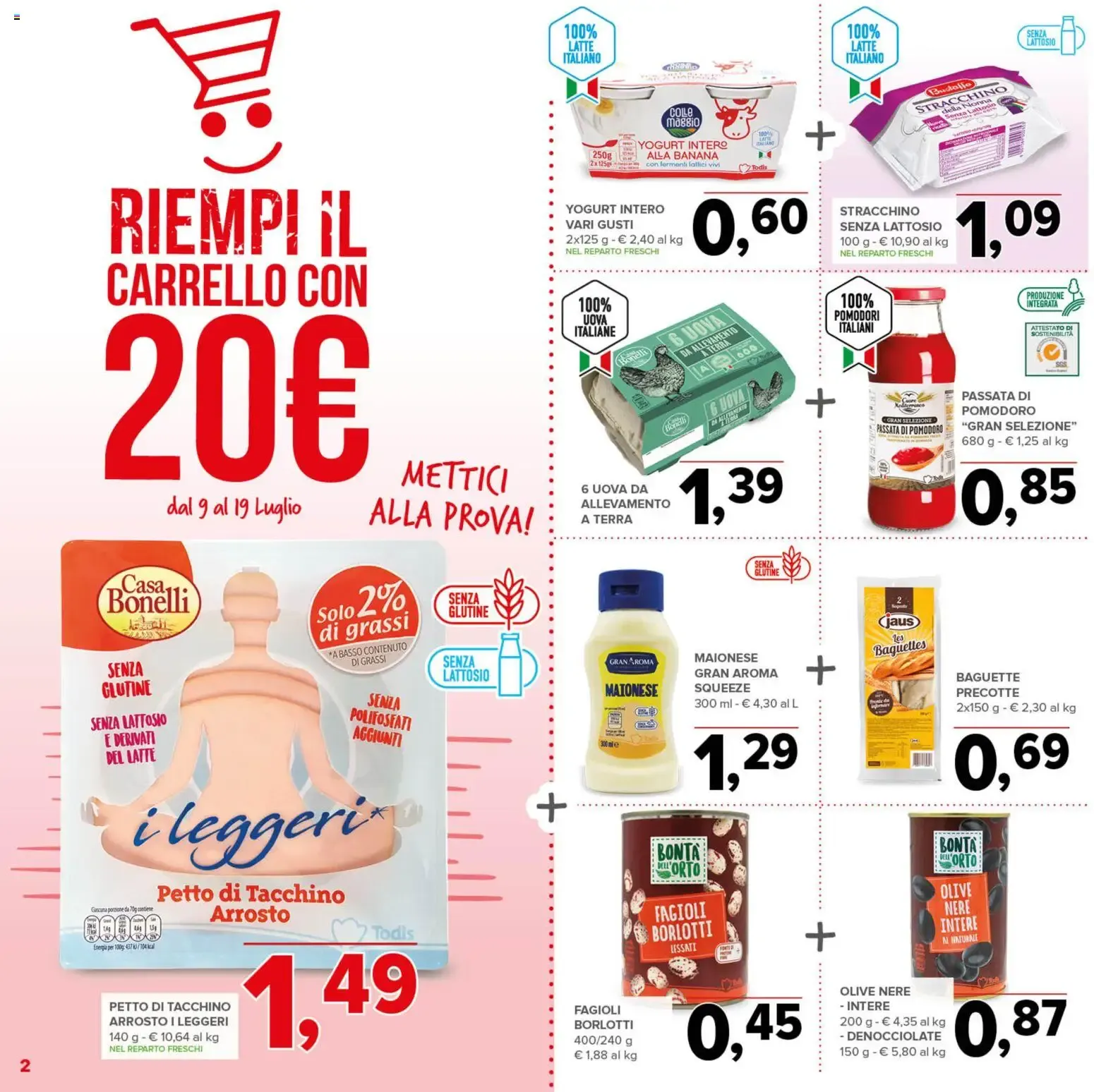 Nuovo Todis volantino dal 09/07/2026 > offerte anteprima 🛍️ da 9 luglio a 19 luglio di 2026 - Pagina del volantino 2