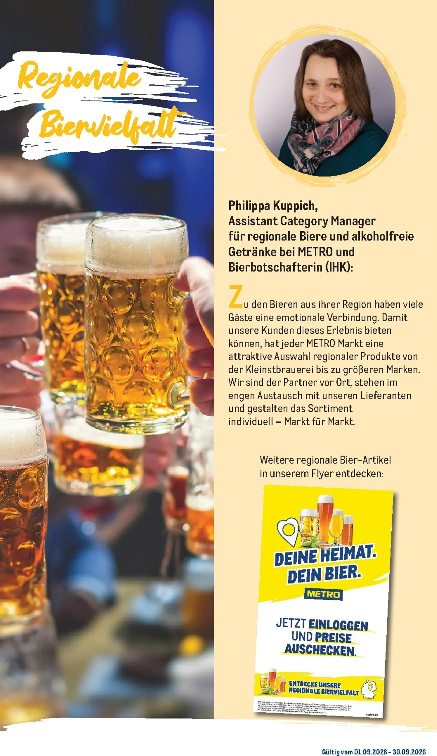 Metro - Monats Menü Prospekt – von Dienstag 01.09.2026 bis Mittwoch 30.09.2026 von 1. September bis 30. September 2026 - Prospekt seite 23