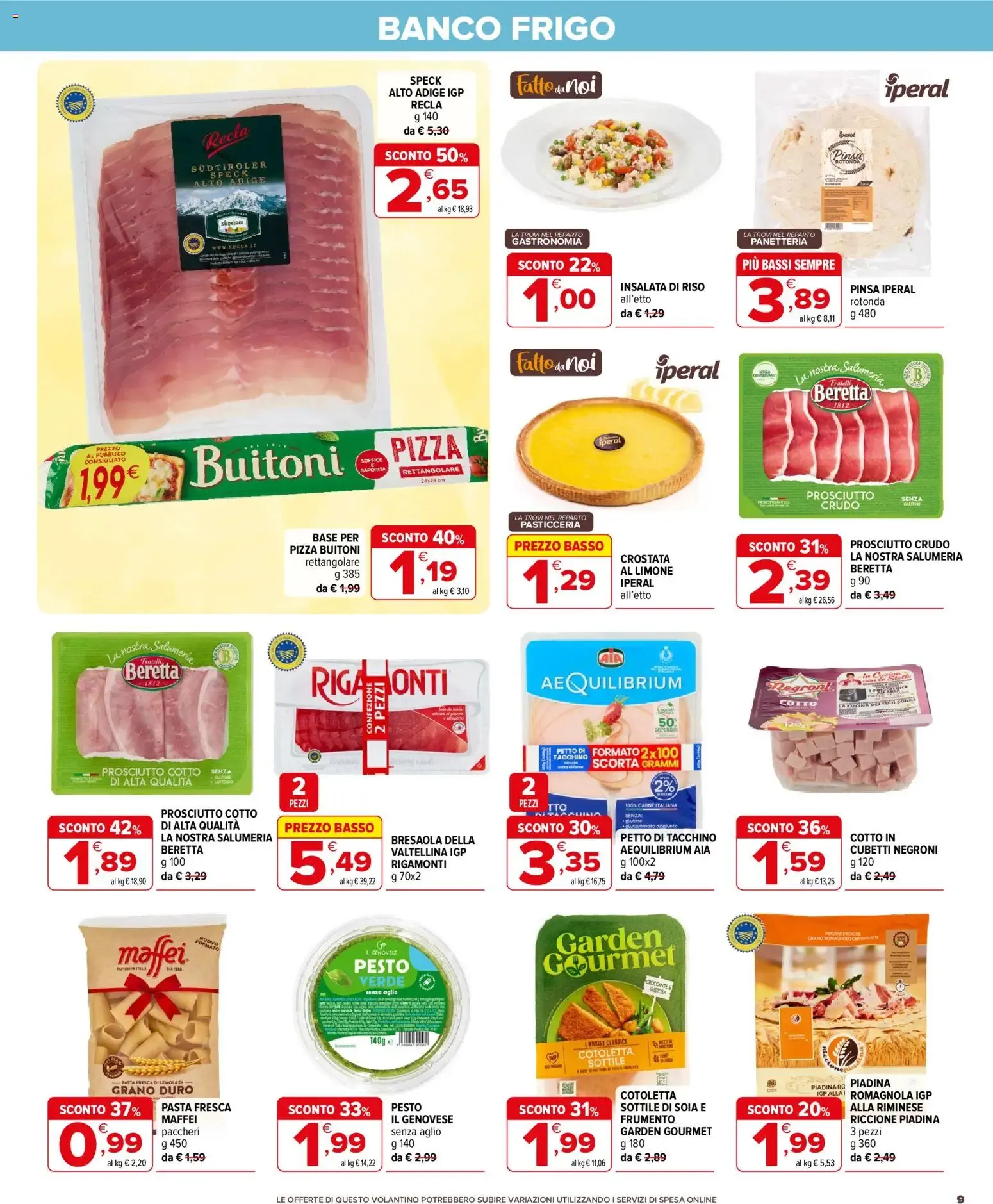 Iperal Supermercati: Un Mare di Sconti da 29 luglio a 18 agosto di 2026 - Pagina del volantino 9