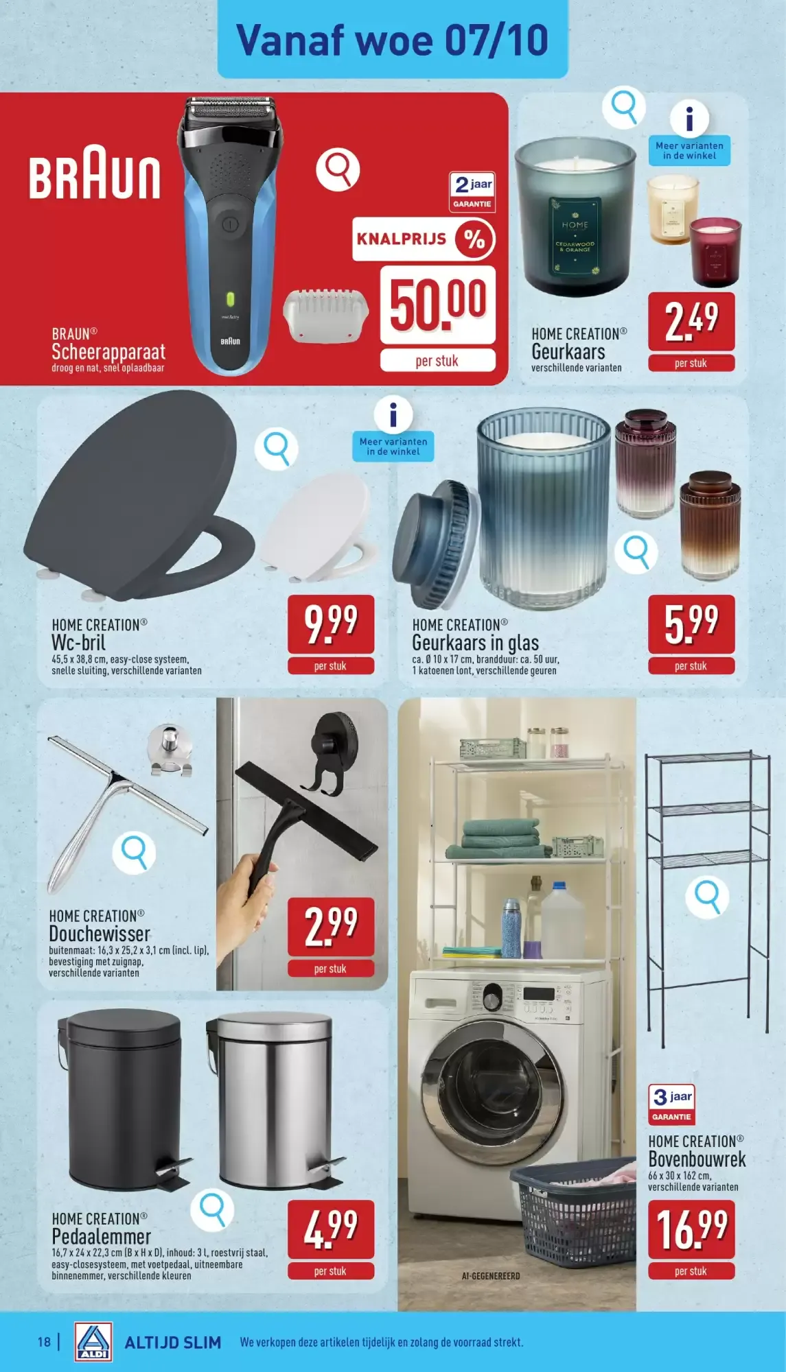 ALDI Folder: aanbiedingen van 05/10 t.e.m. 10/10 van 5 oktober tot 10 oktober 2026 - folder pagina 18