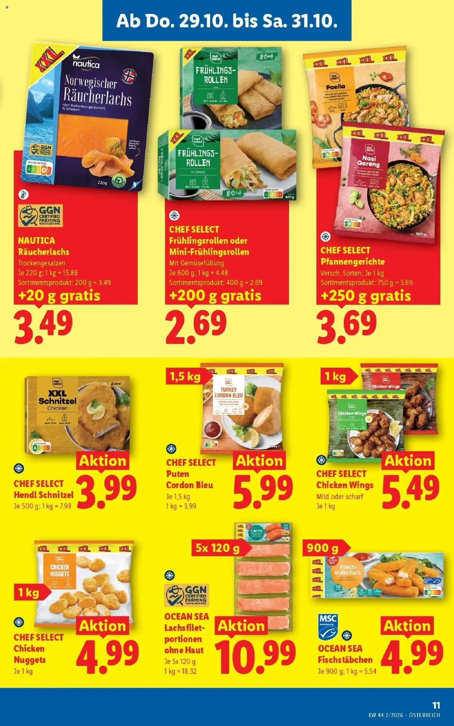 Lidl Flugblatt - Wien ab 25.10.2026 - Angebote ab donnerstag von 29. Oktober bis 31. Oktober 2026 - Flugblätt seite  13