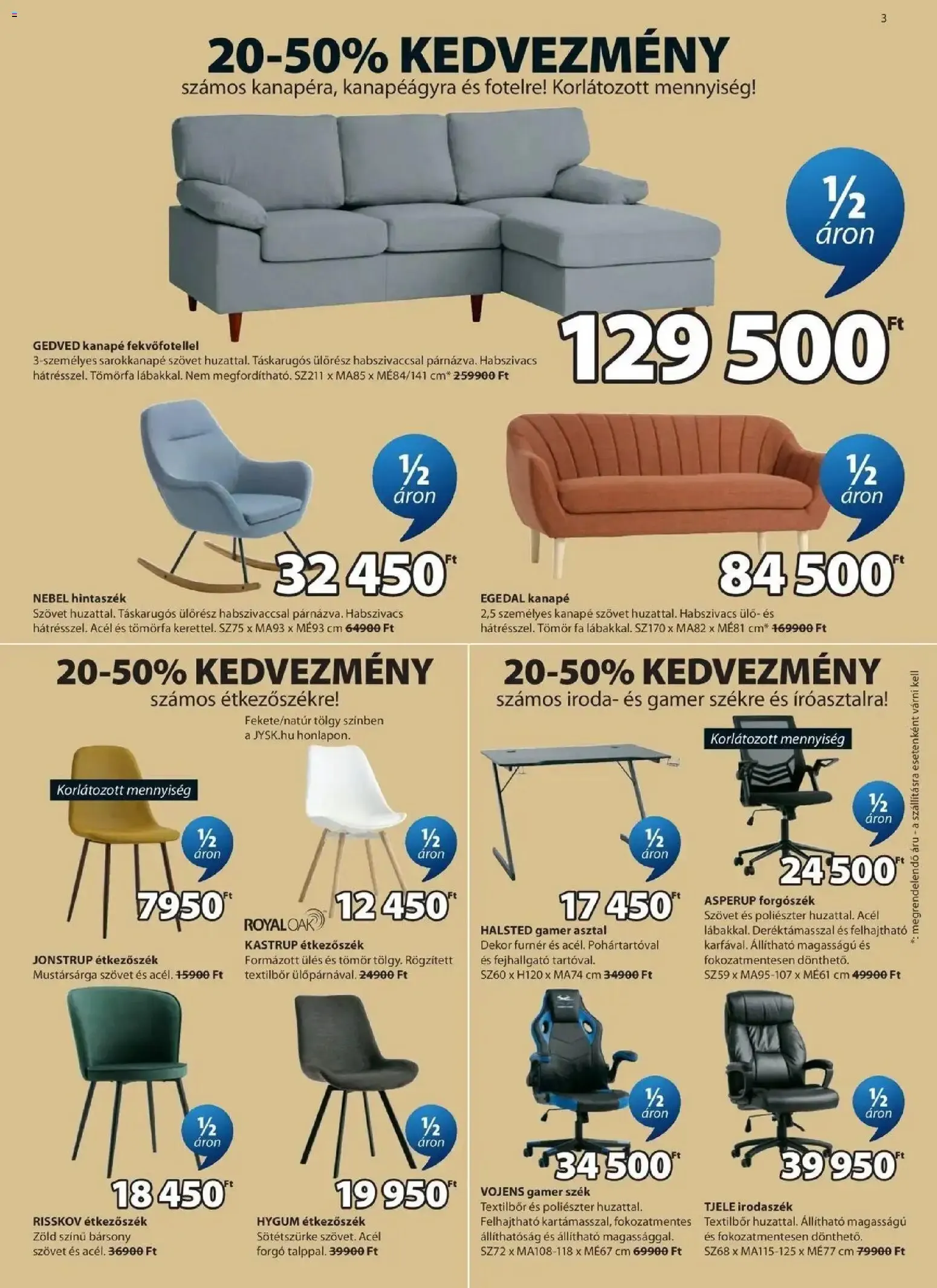 Katalógus JYSK aktuális akciós újság - 2026.06.03. -tól/töl > akció, lapozható szórólap 🛍️ június 3.-tól június 21.-ig 2026. - Oldal 3