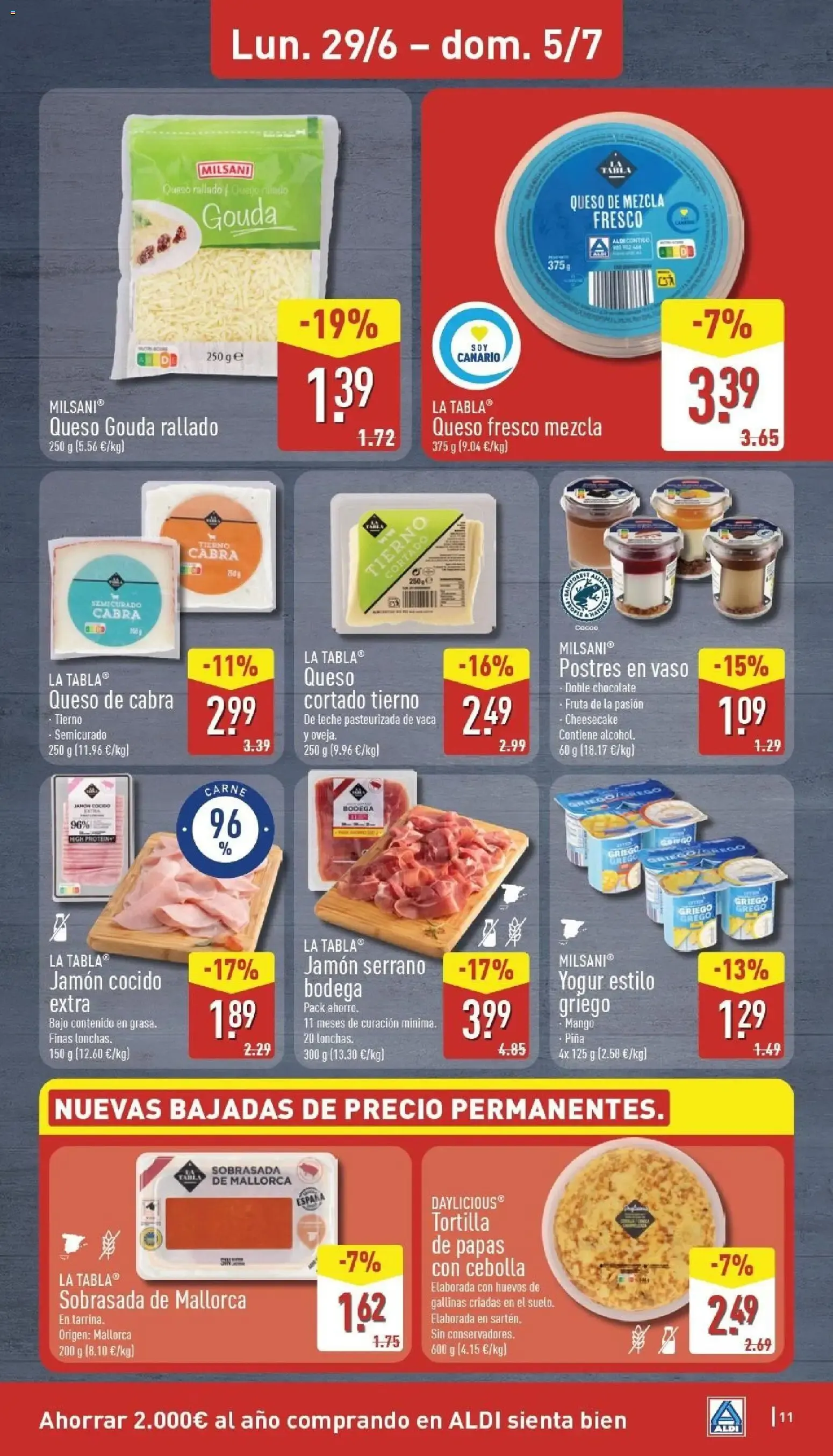 Catálogo de Aldi folleto Canarias del 29/06/2026 | Catálogo 29 de junio al 5 de julio 2026 - Página 11
