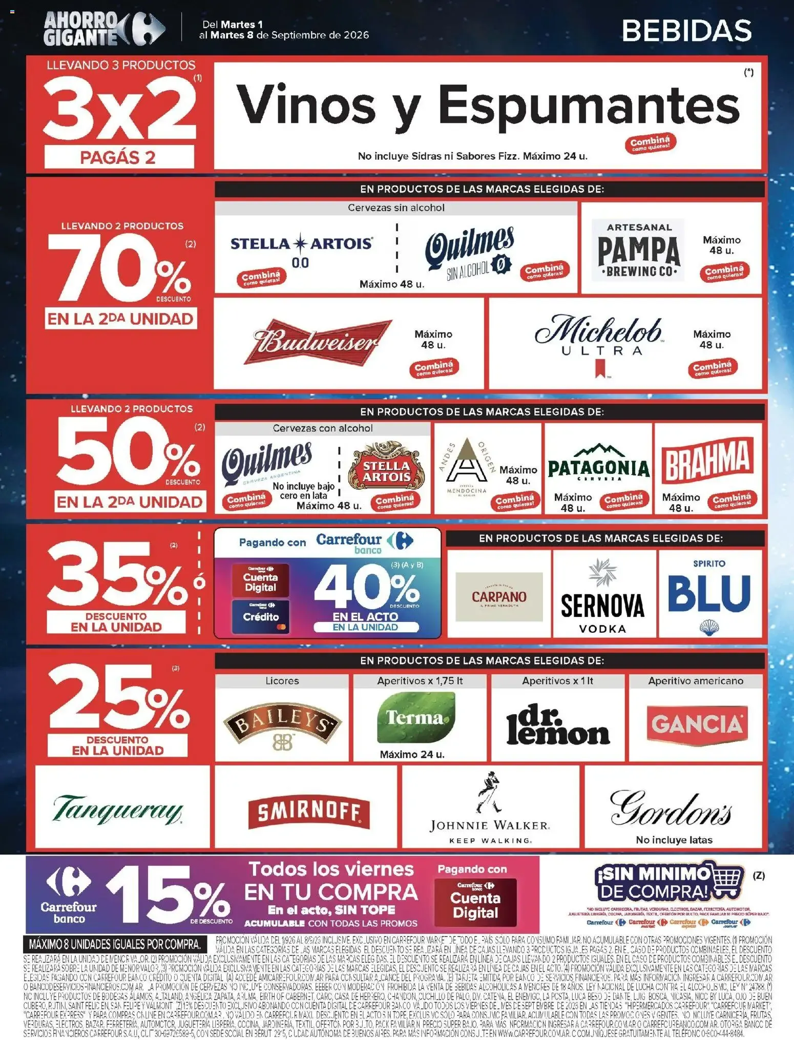 Ofertas de Carrefour - Ofertas Hiper y Market | Ahorro Gigante 1 de septiembre al 8 de septiembre 2026 - Página 48 del catálogo