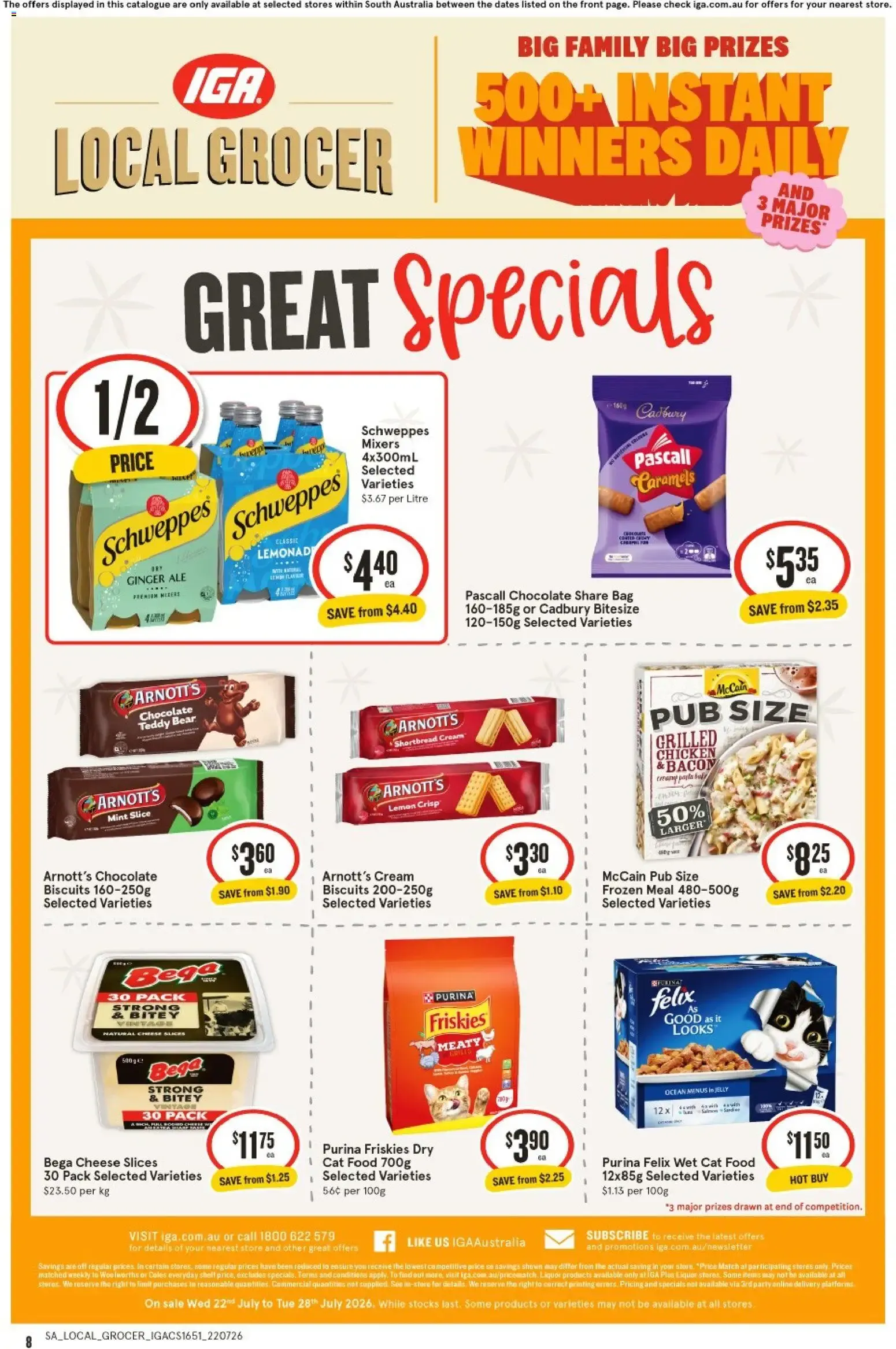 IGA Local Grocer - Big Family Big Prizes - Catalogue valid from 22 July to 28 July 2026 - page 2