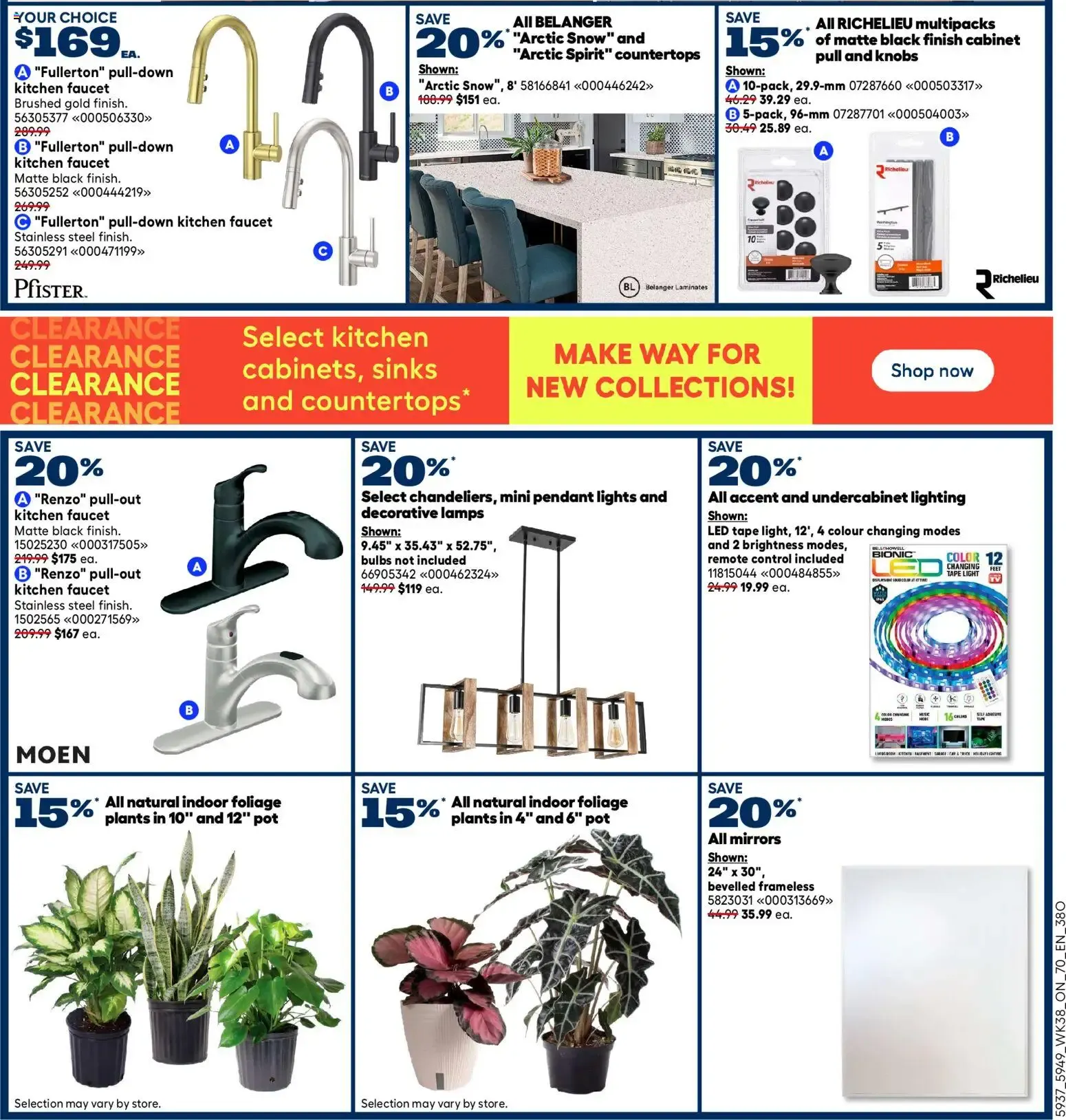 Rona weekly flyer from Oct 15, 2026 > weekly specials & deals from October 15 to October 28 2026 - flyer page 10