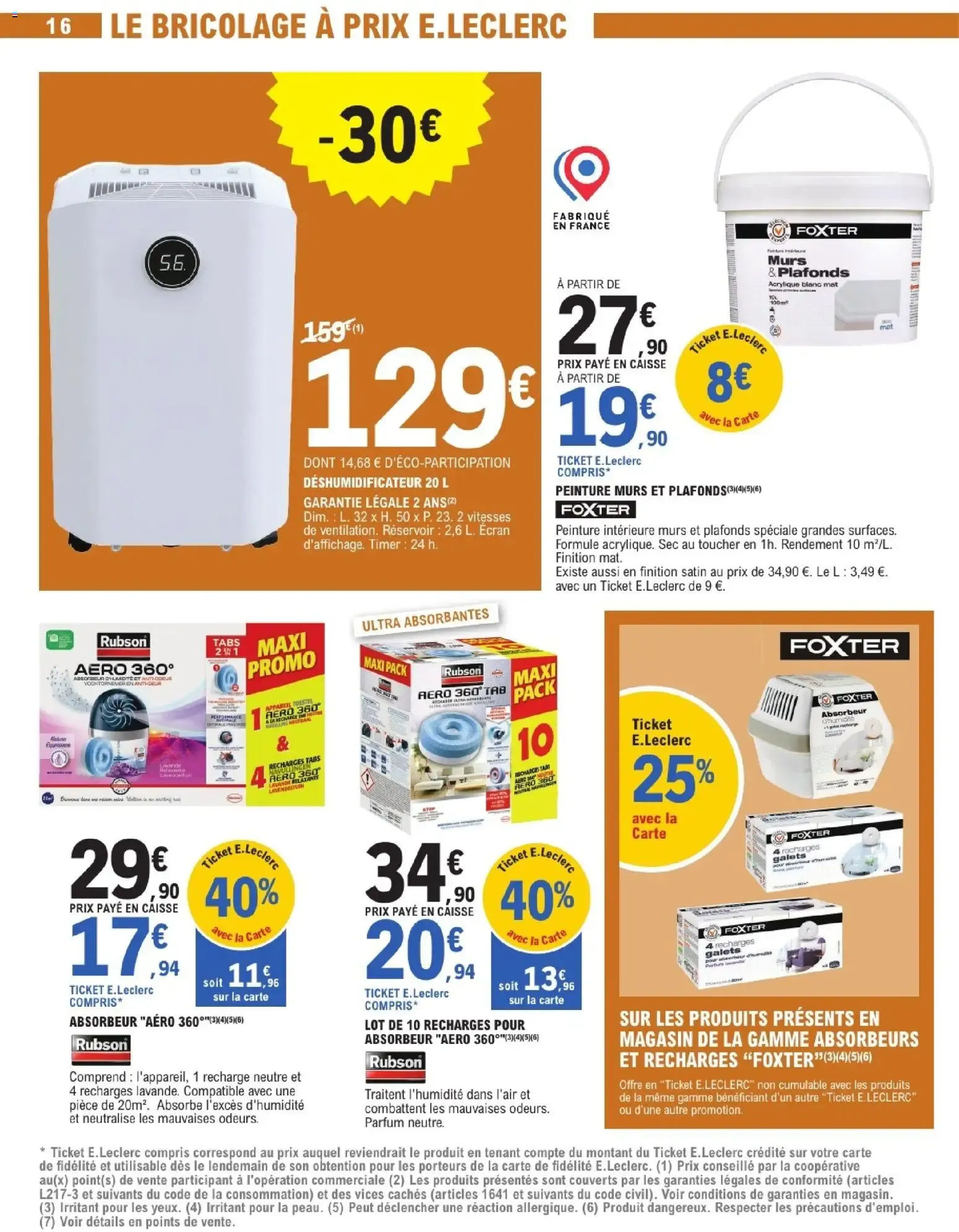 Brico E.Leclerc catalogue Jardin à partir du 22/09/2026 - promo en ligne du 22 septembre au 3 octobre 2026 - Catalogue page 16