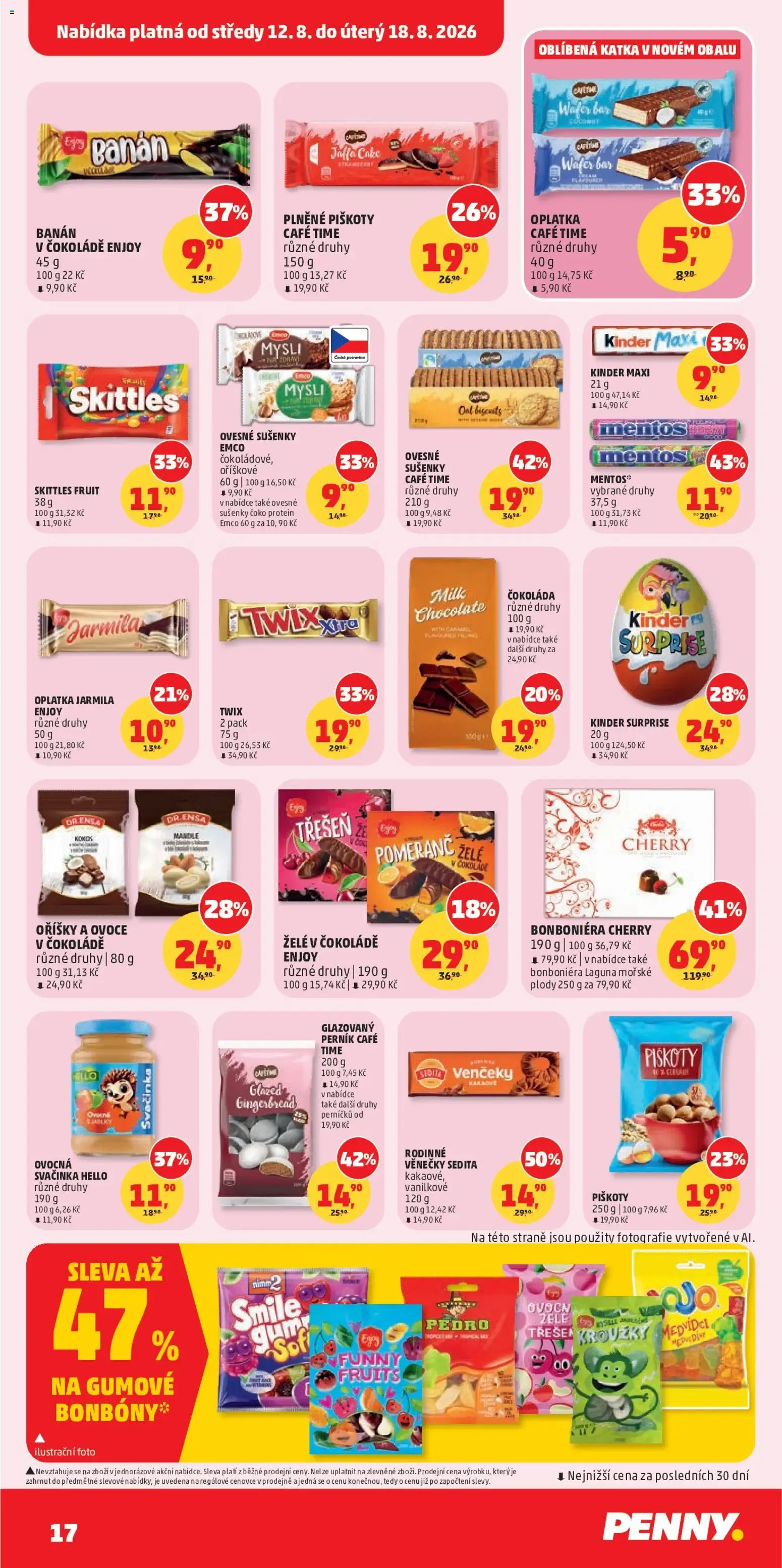 PENNY leták na příští týden (12.08.2026) - 12. srpna 18. srpna 2026 - Page 17
